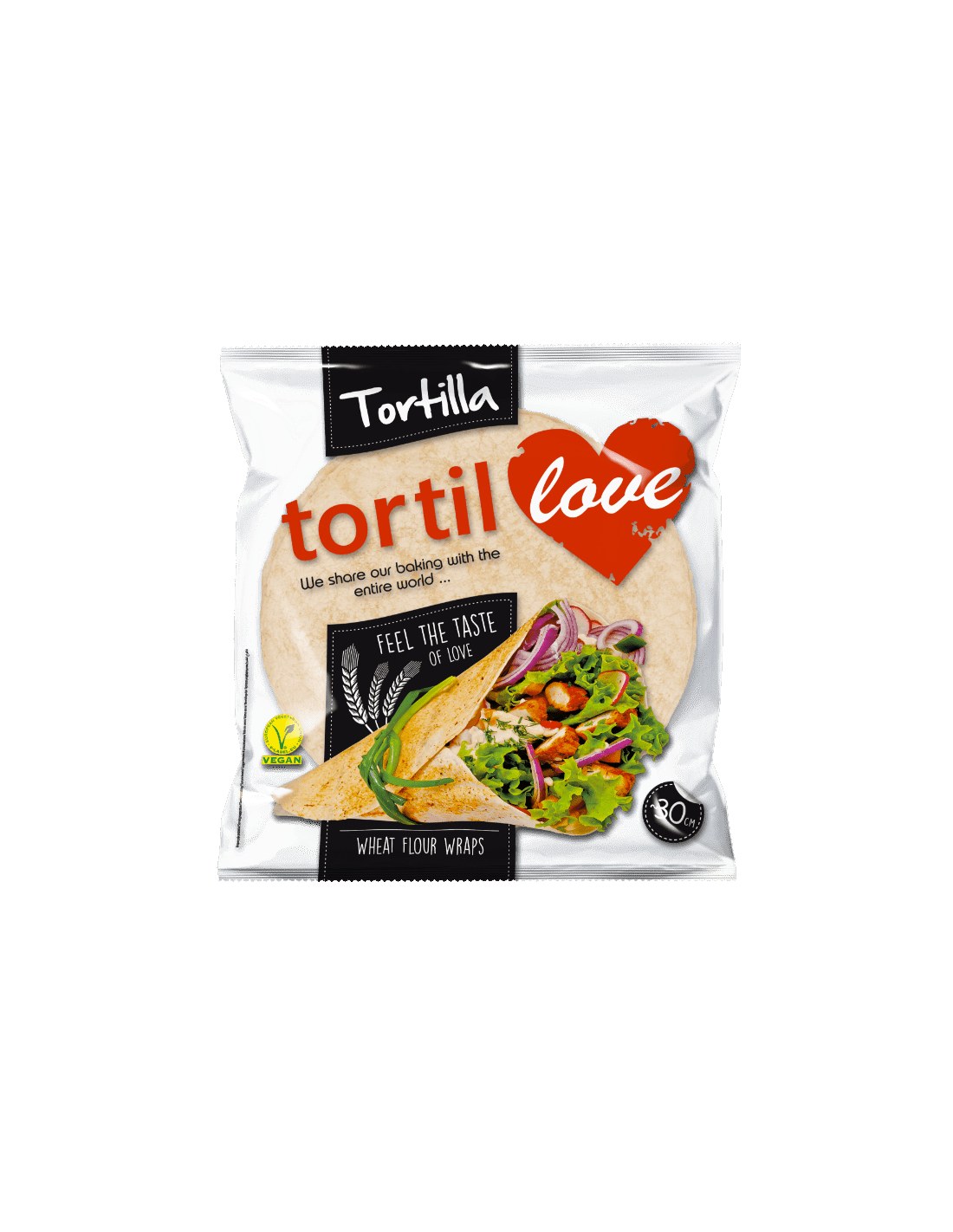 Turka Wheat Tortilla 30cm (90g/pcs) 18pcs