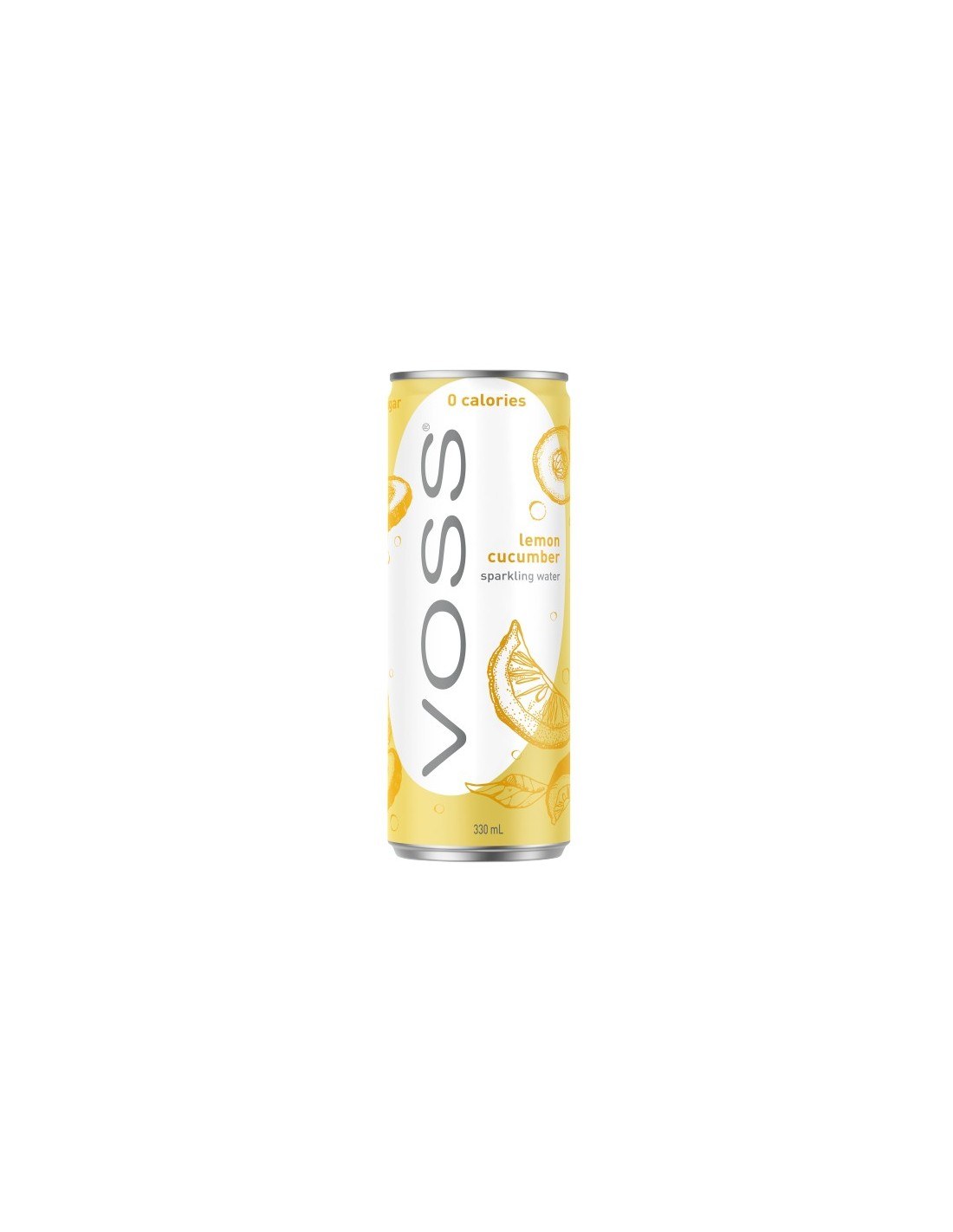 VOSS Lemon Cucumber Sparkling Water 330ml