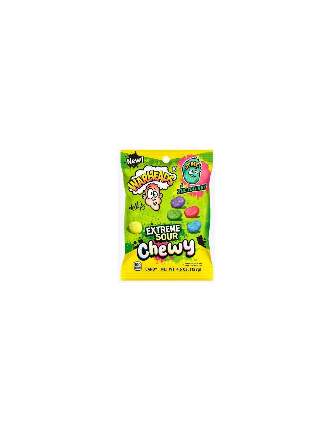 Warheads Extreme Sour Chewy 128g