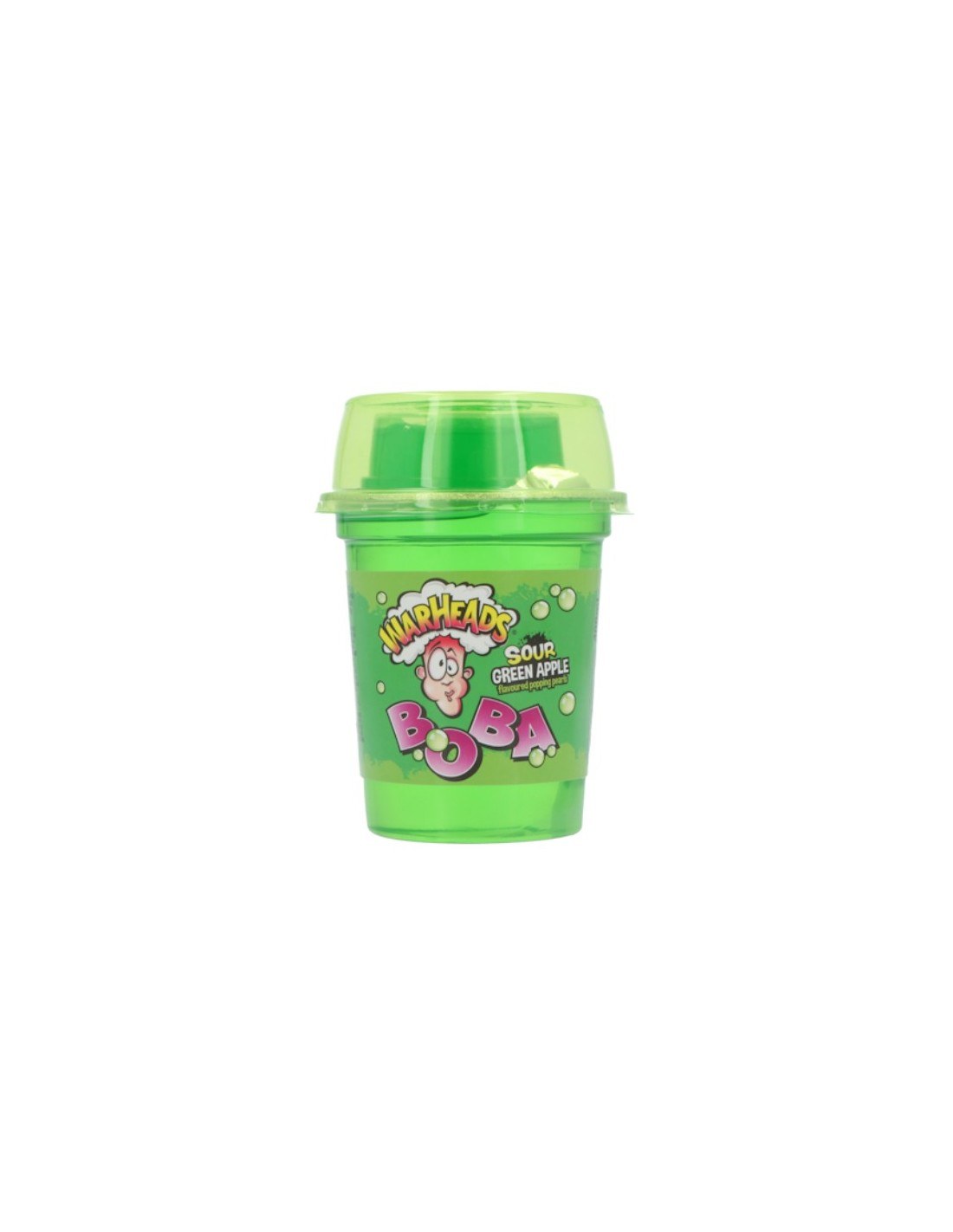 Warheads Boba Sour Green Apple 400ml