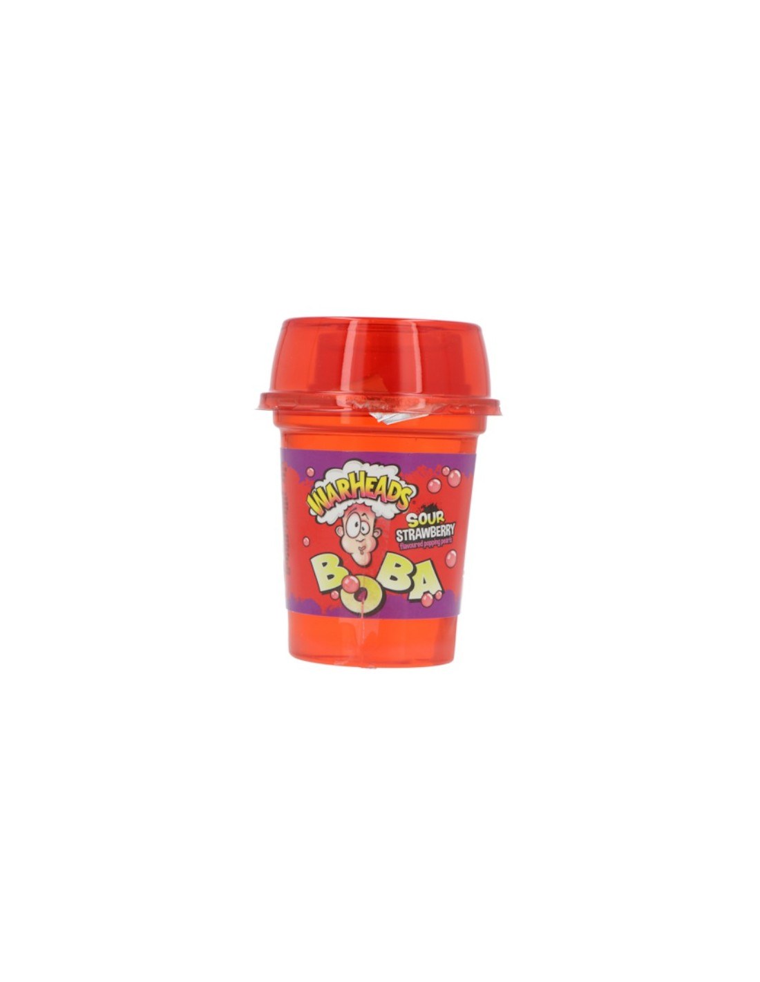Warheads Boba Sour Strawberry 400ml