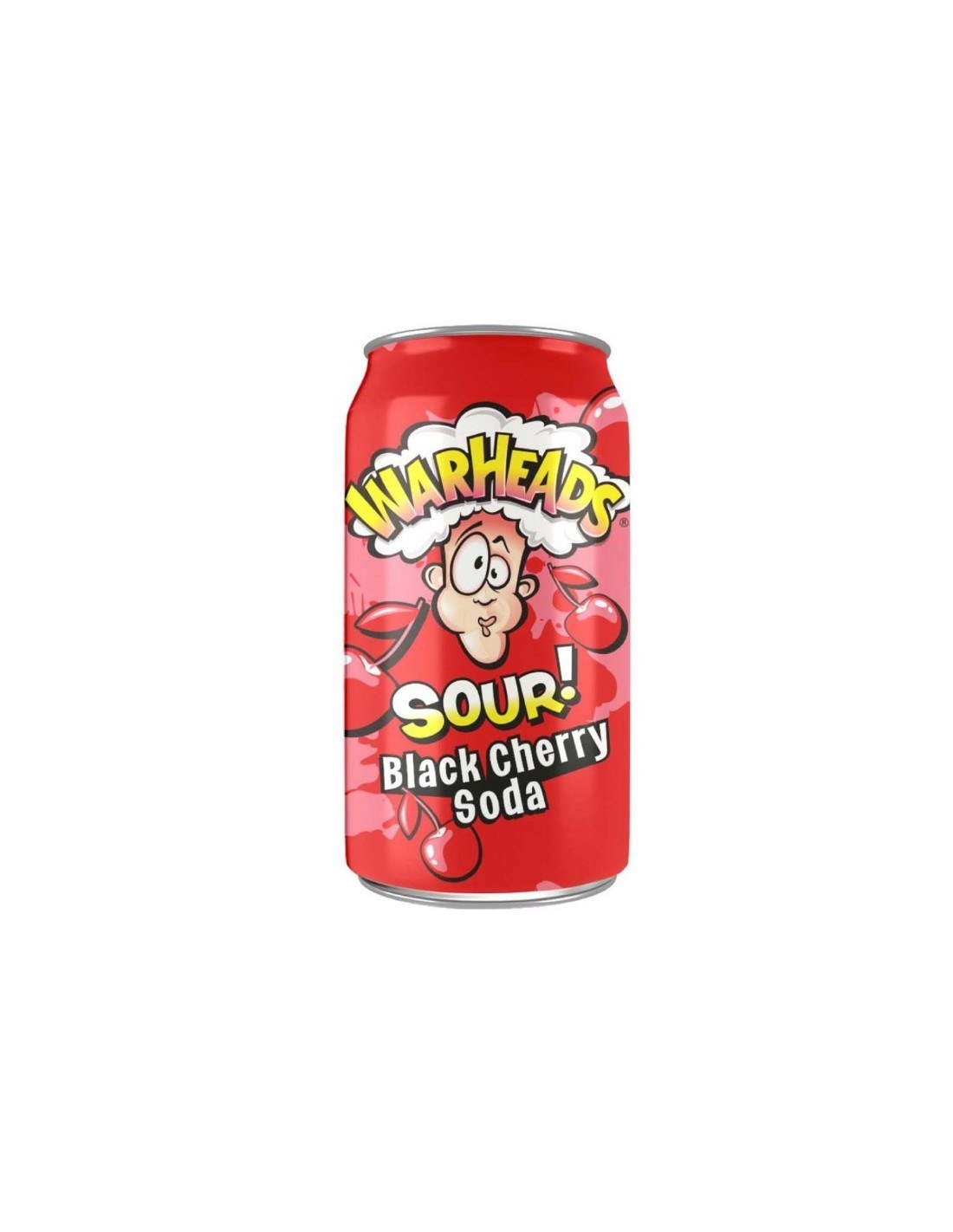 Warheads Black Cherry Sour Soda 330ml