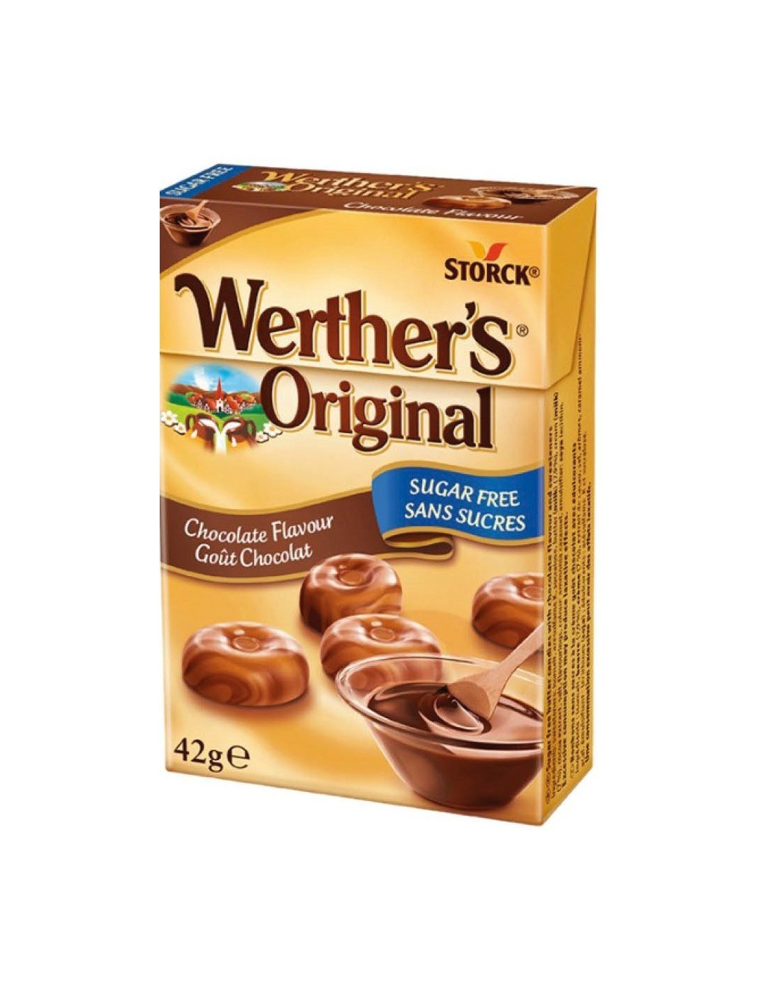 Werther's Original Chocolate Sugar Free 42g