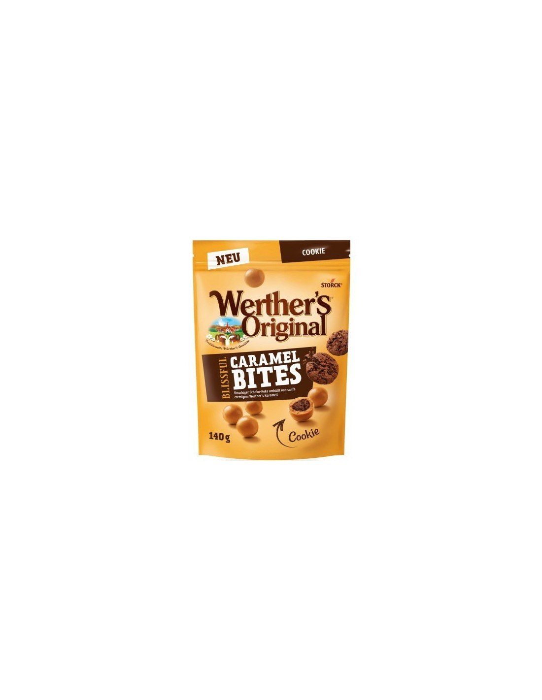 Werther's Blissful Caramel Bites Cookie 140g