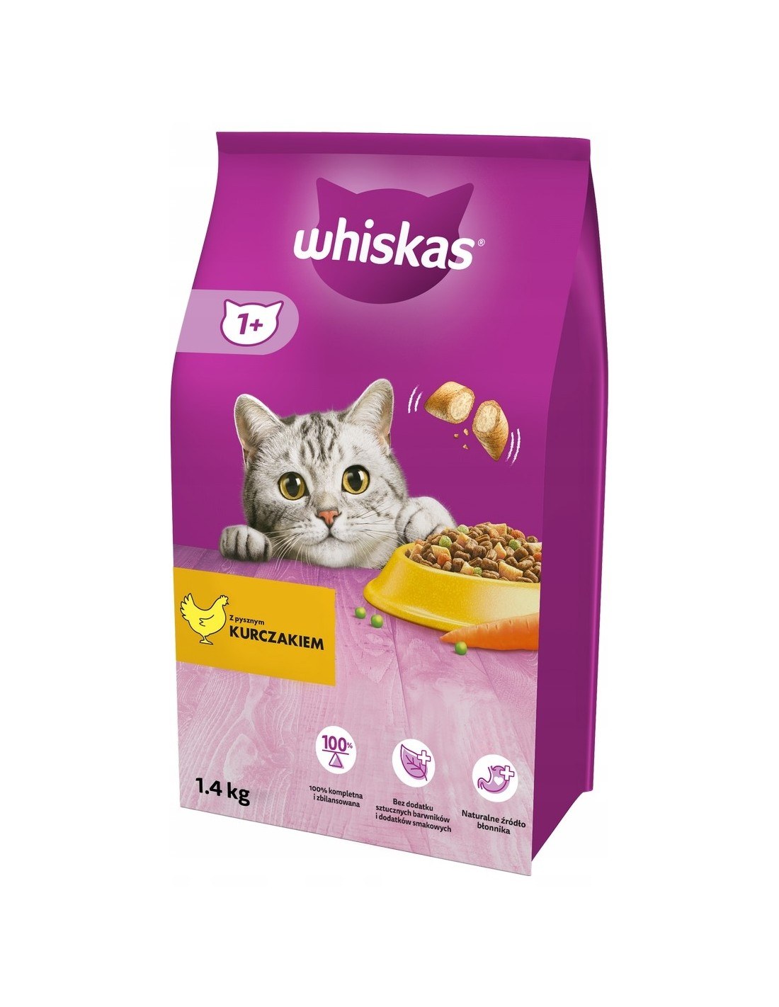 Whiskas Dry Chicken 1.4kg