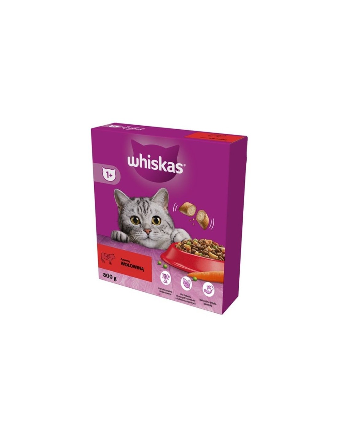 Whiskas Dry Beef 800g