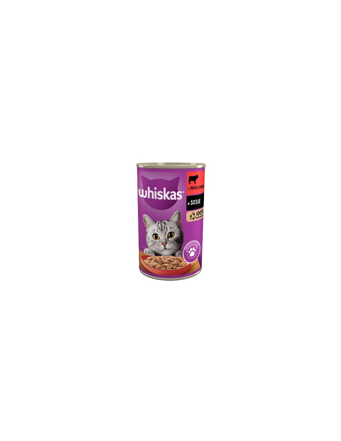 Whiskas Canned Beef Sauce 400g