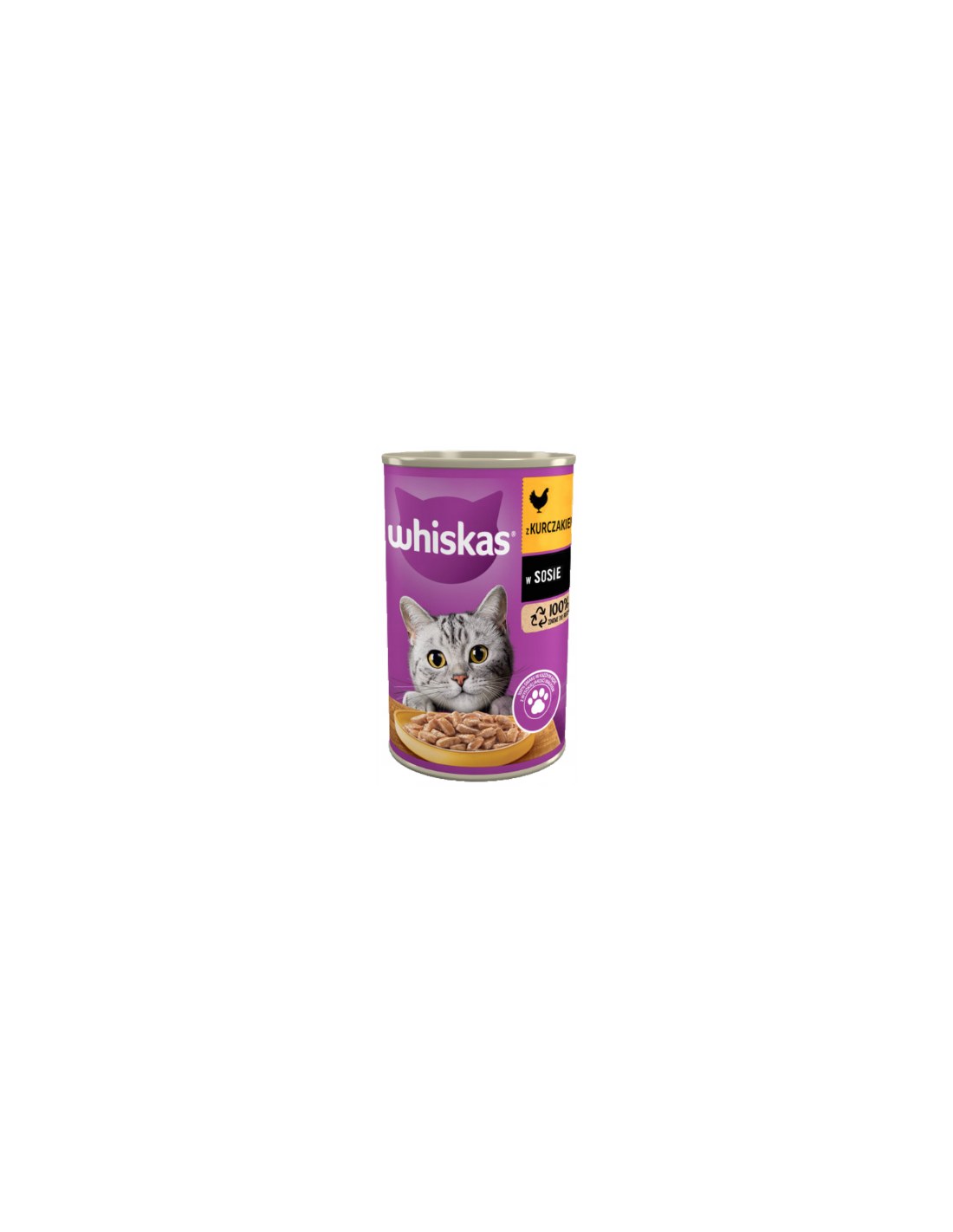 Whiskas Canned Chicken Sauce 400g