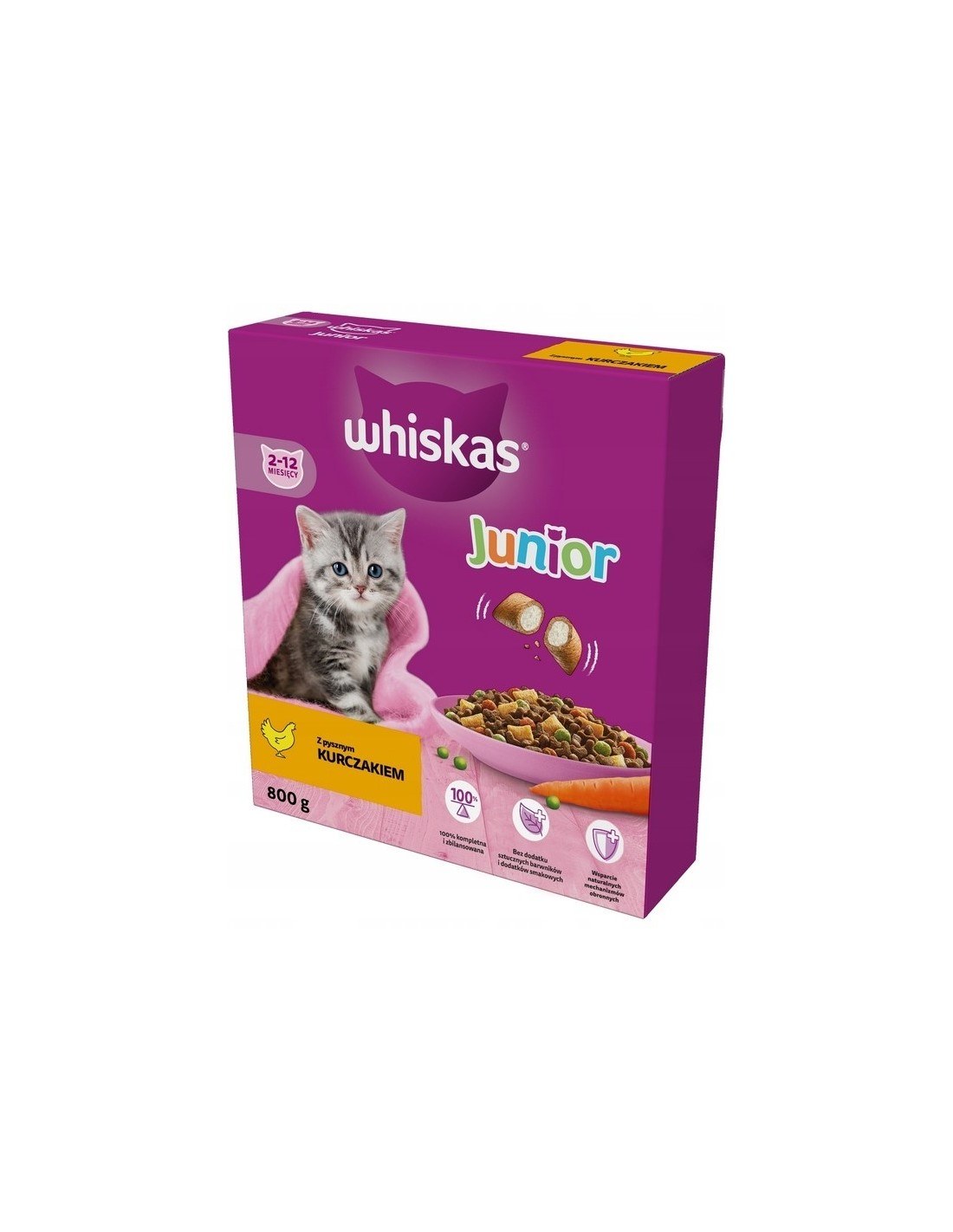Whiskas Dry Junior Chicken 800g