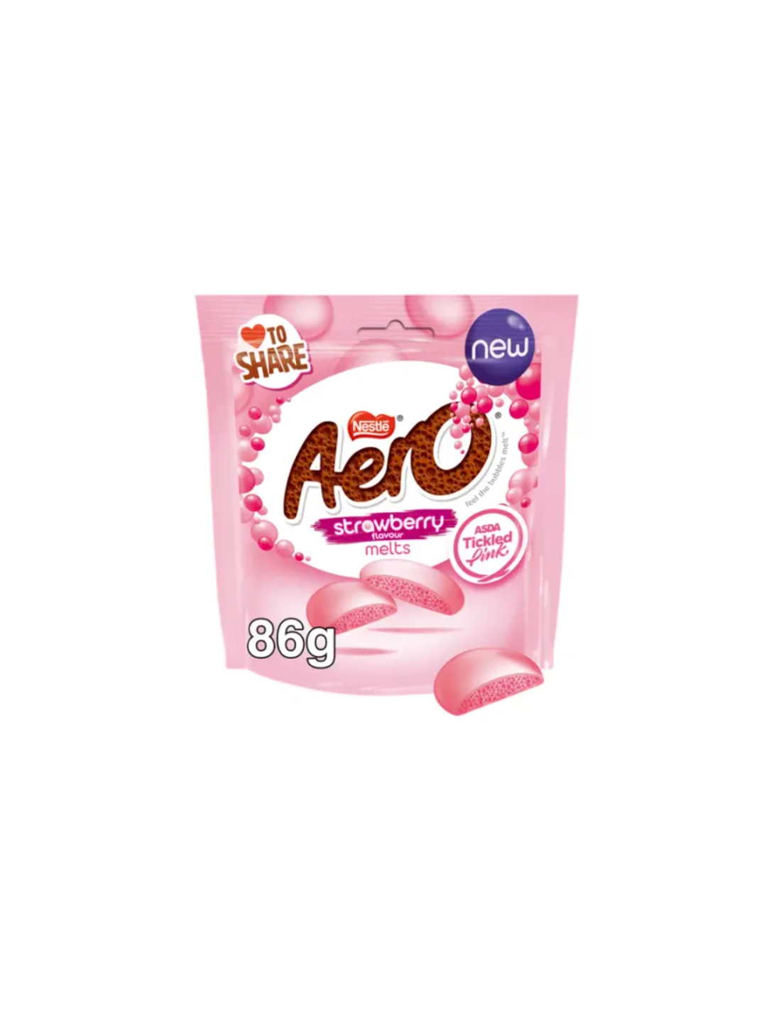 Aero Strawberry Flavour Melts 86g