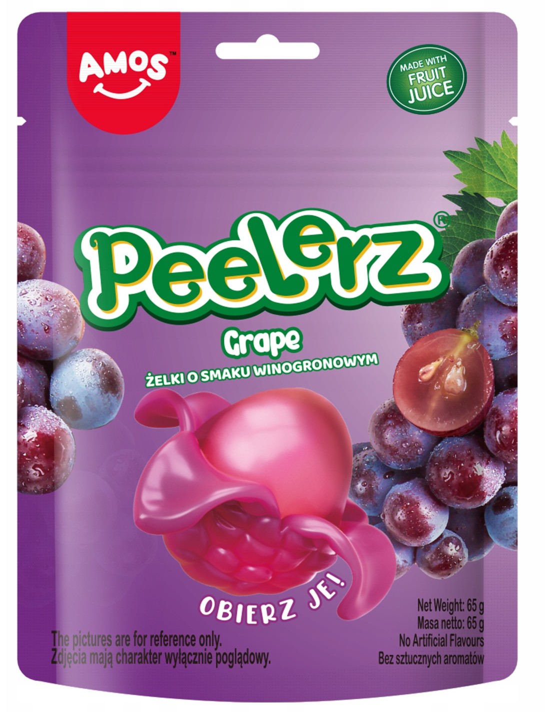 Peelerz Gummy Grape 65g