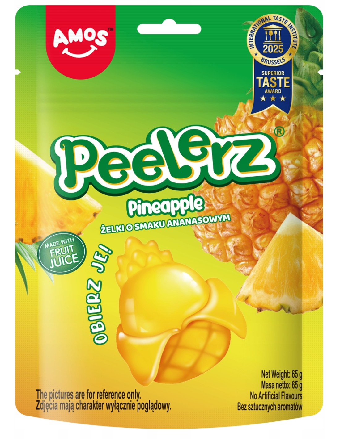 Peelerz Gummy Pineapple 65g