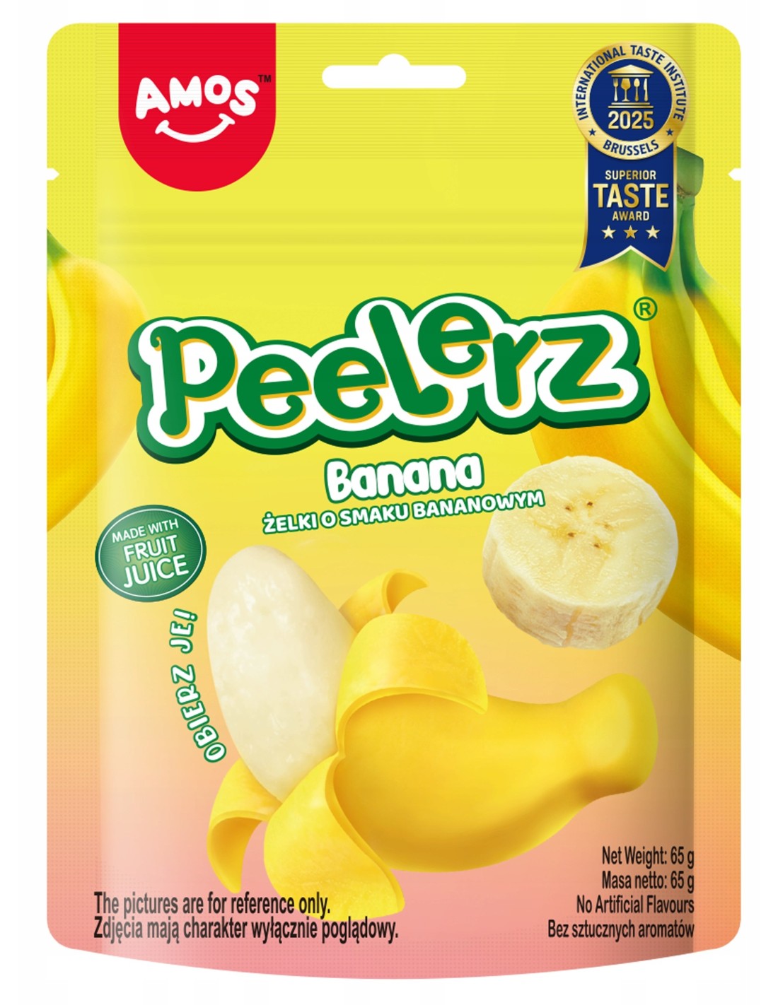 Peelerz Gummy Banana 65g
