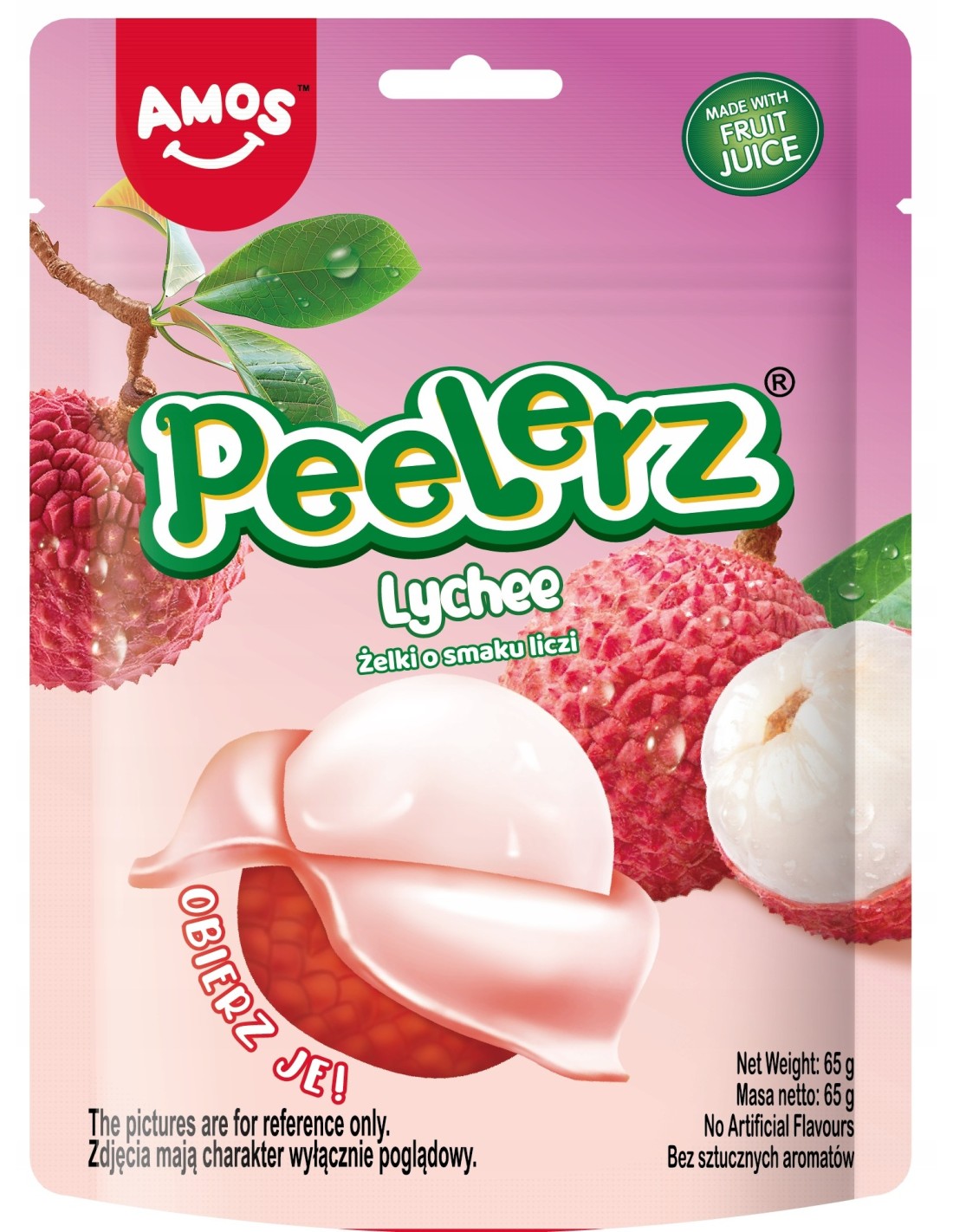 Peelerz Gummy Lychee 65g