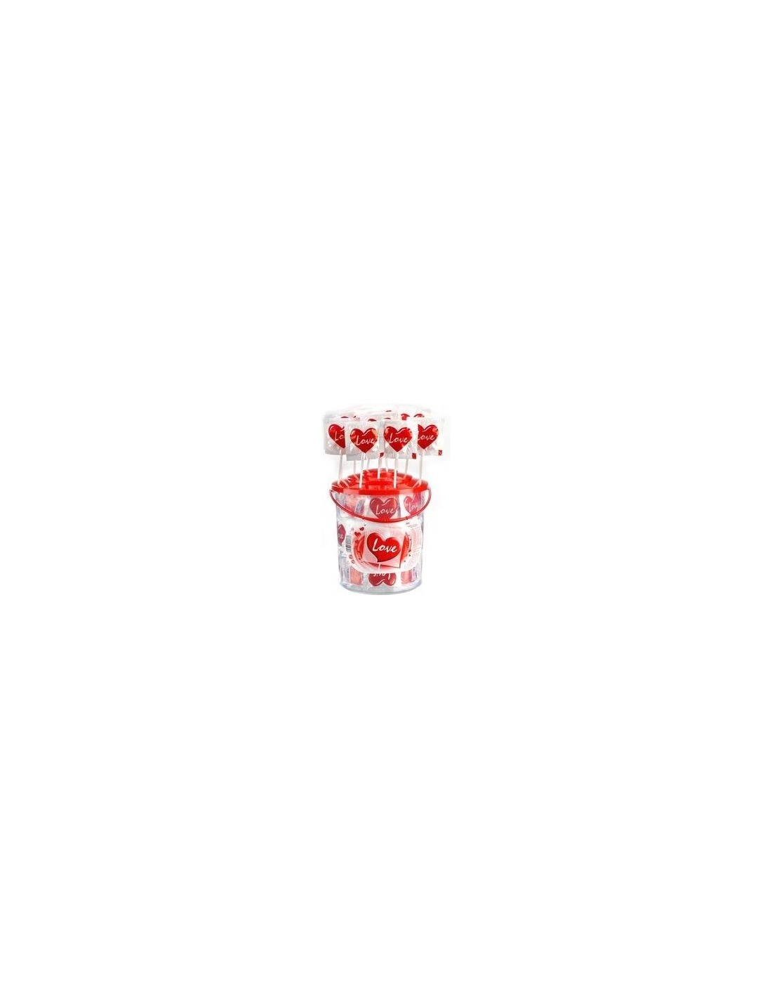 Astra Heart Sparkling Lollipops, LOVE, 80x12g