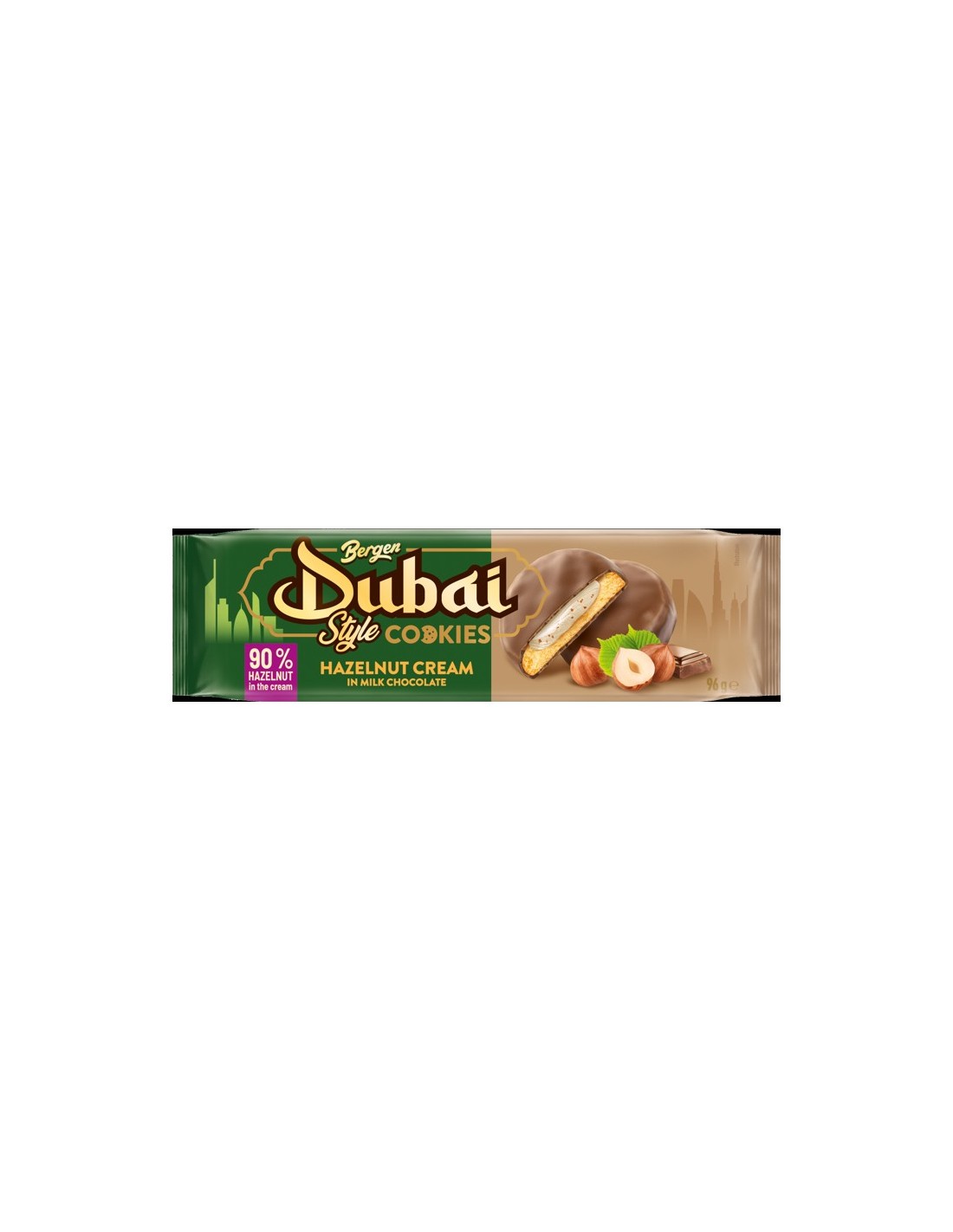 Bergen Dubai Style Hazelnut Cookies 96g