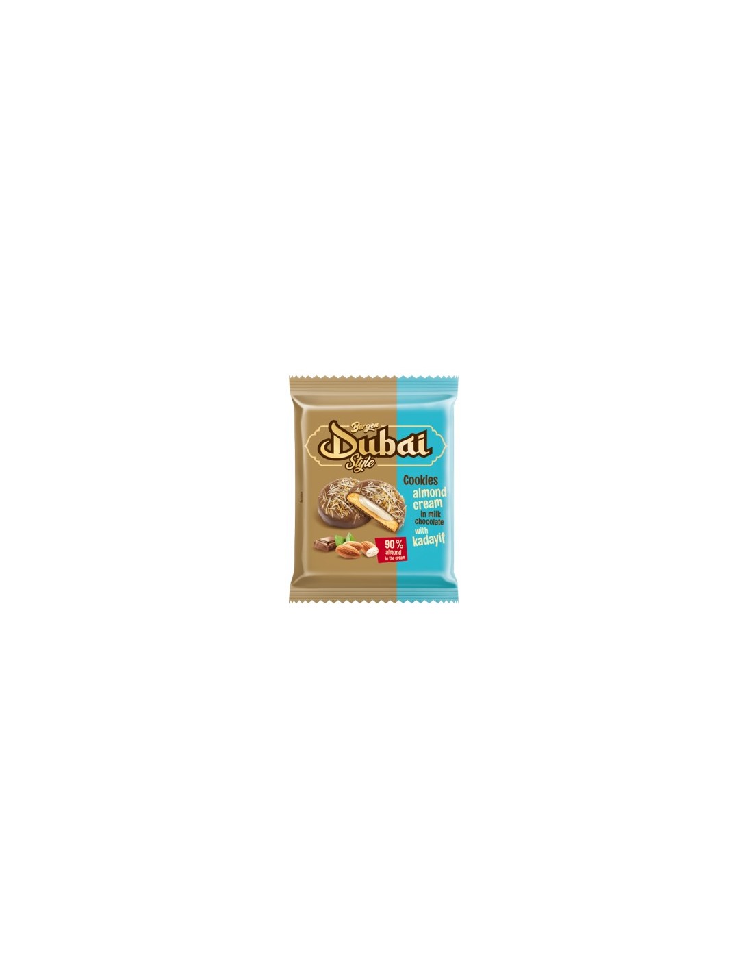 Bergen Dubai Style Cookies with Almond Cream and Kadayif 76g