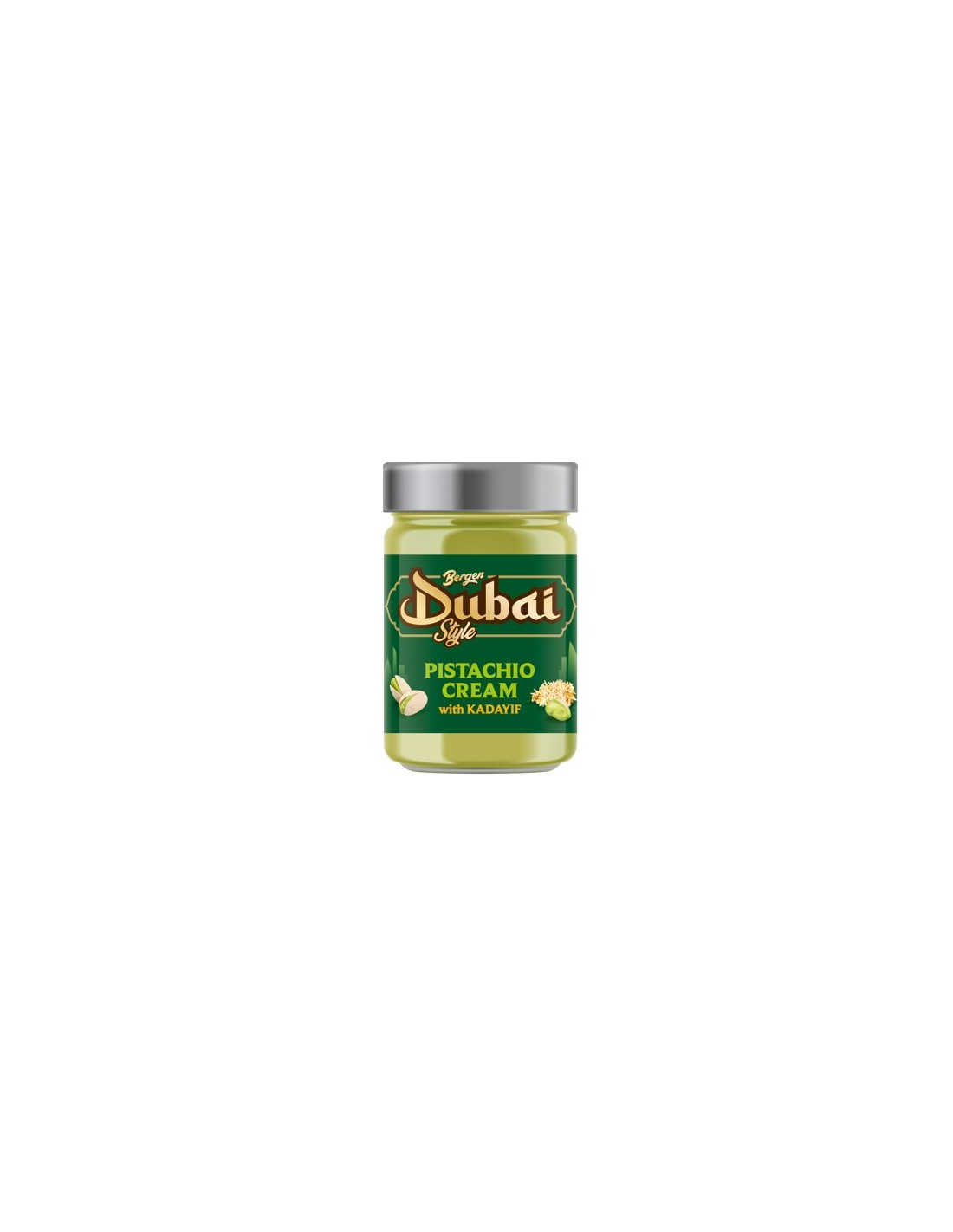 Bergen Dubai Style Pistachio Cream with Kadayif 190g