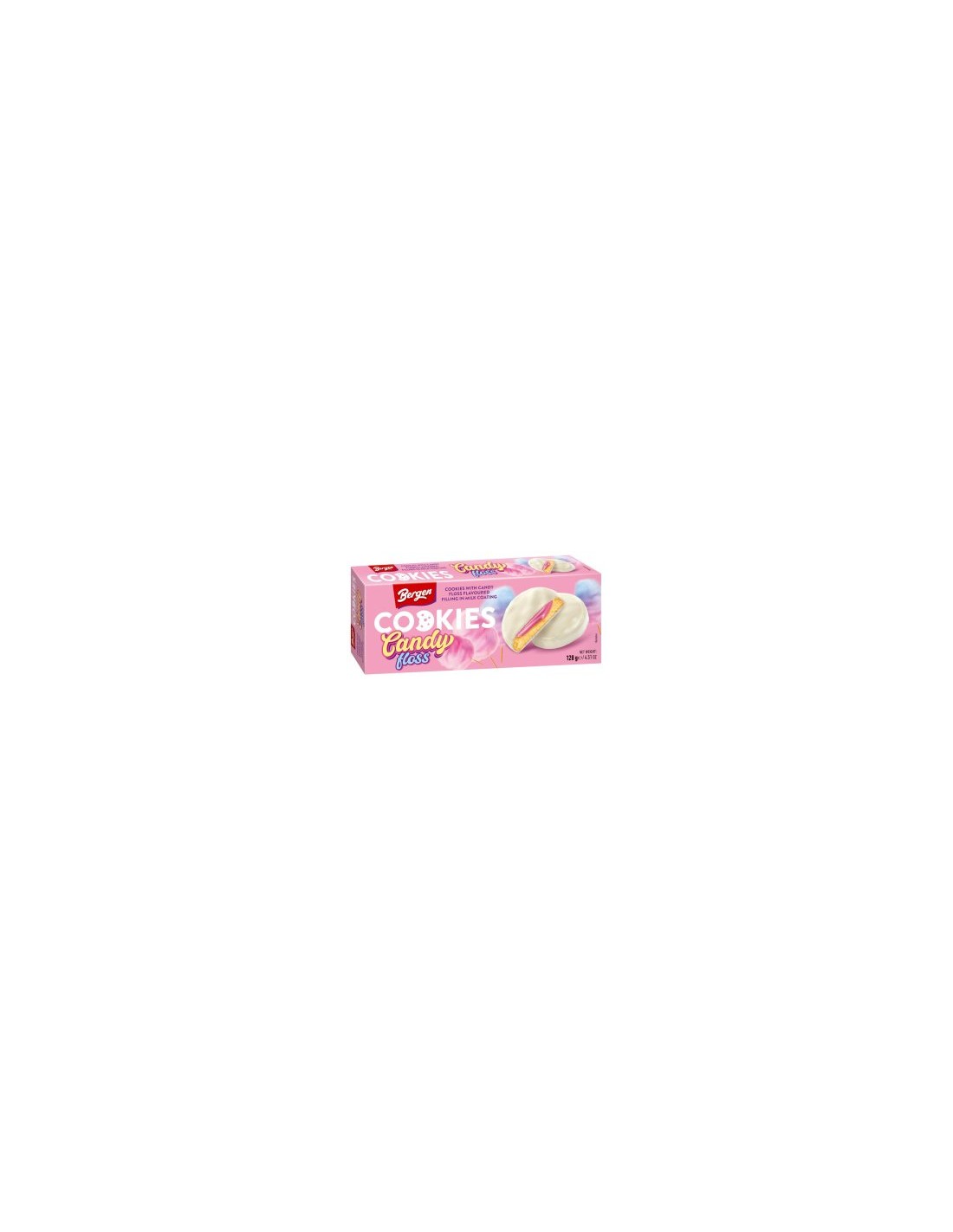 Bergen Cookies Candy Floss 128g