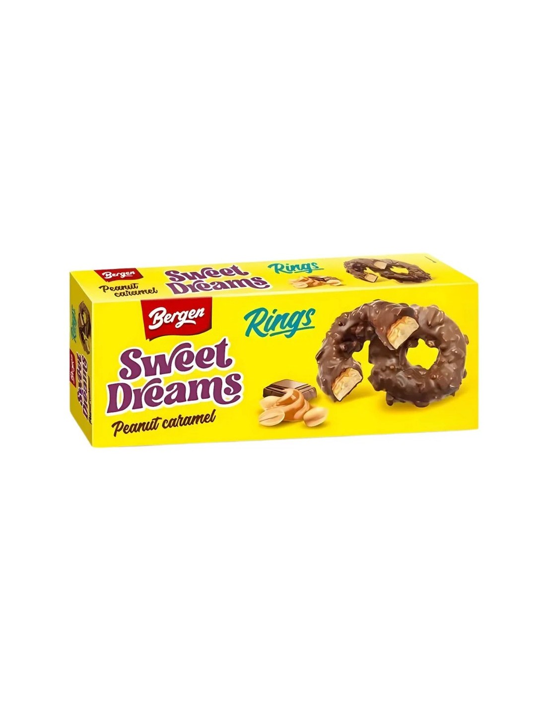 Bergen Rings Sweet Dreams Peanut Caramel 128g