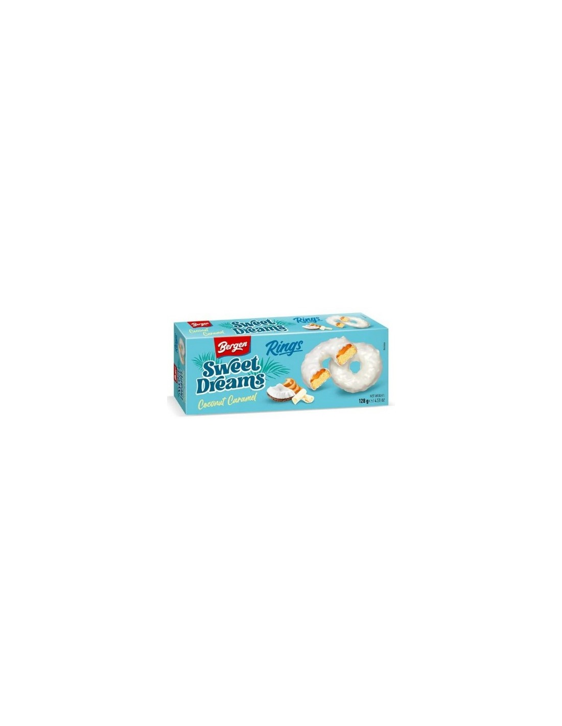 Bergen Rings Sweet Dreams Coconut Caramel 128g
