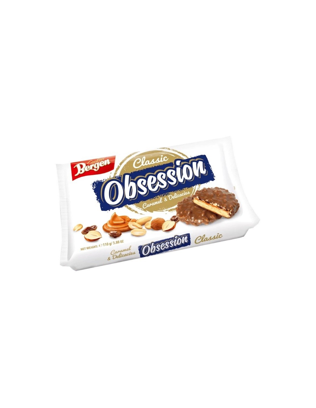 Bergen Obsession with Caramel and Delicacies Classic 110g