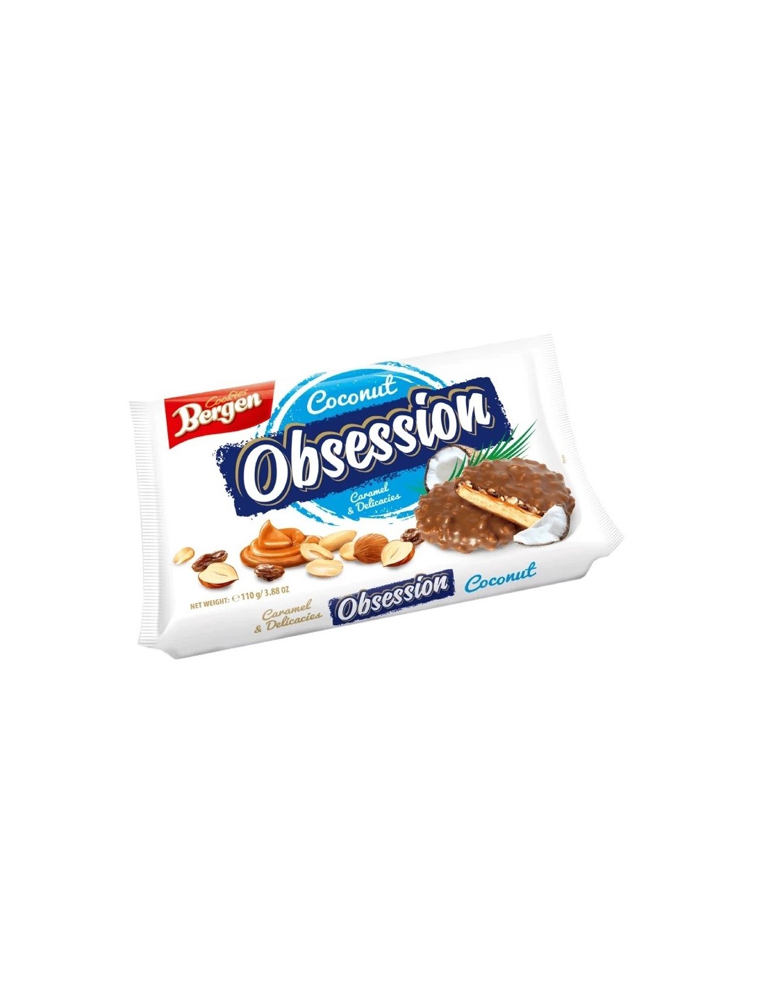 Bergen Obsession with Caramel and Delicacies Coconut 110g