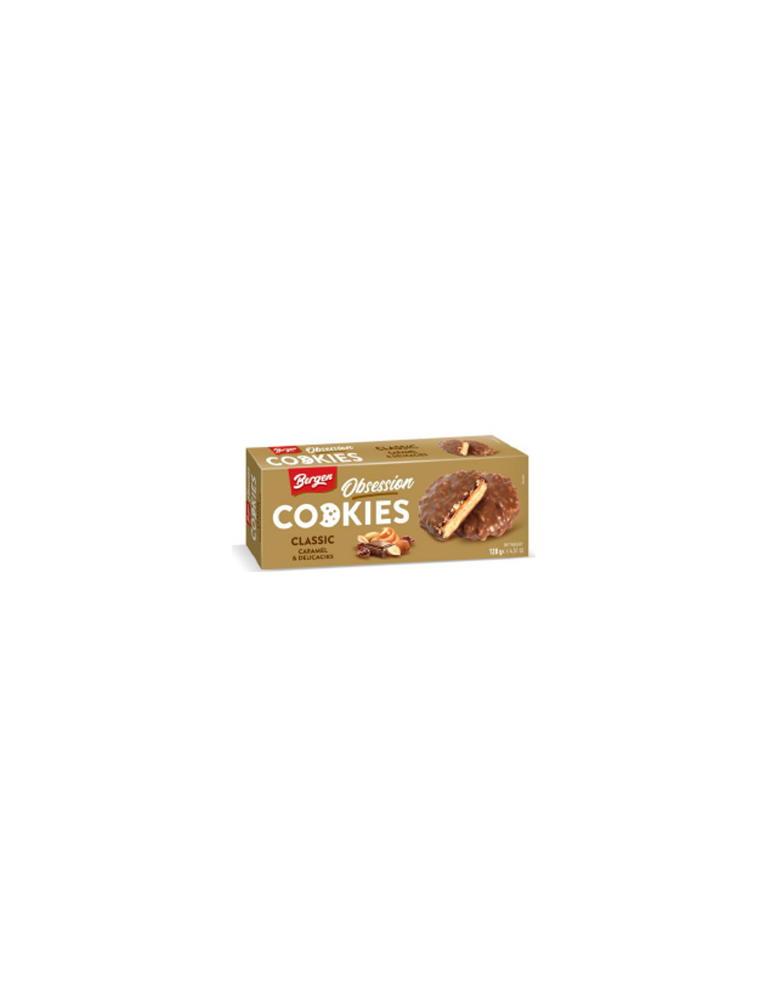 Bergen Obsession with Caramel and Delicacies Classic 128g