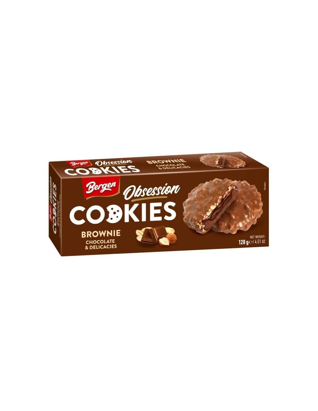 Bergen Obsession Brownie 128g