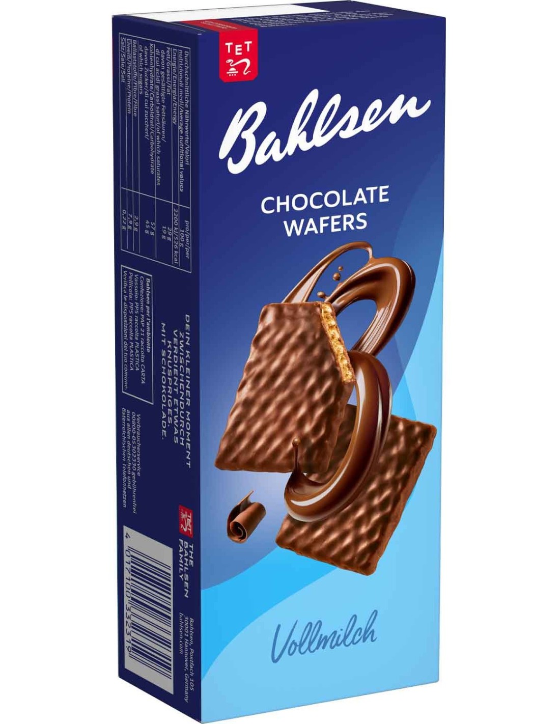 Bahlsen Milk Chocolate Wafers 97g