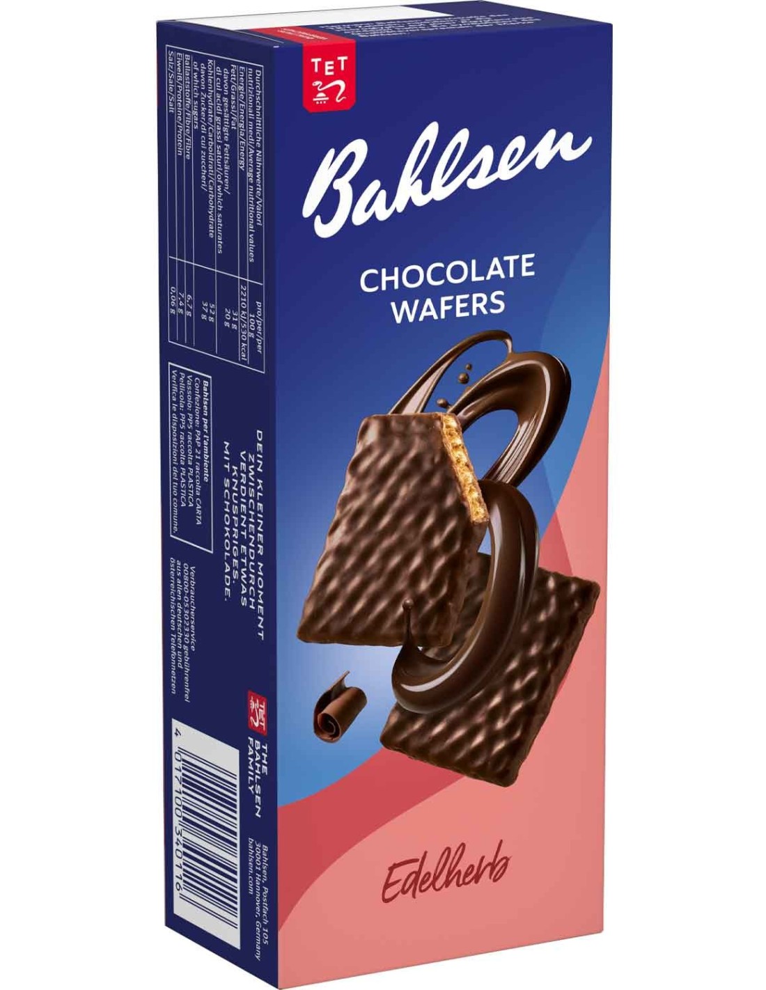 Bahlsen Dark Chocolate Wafers 97g