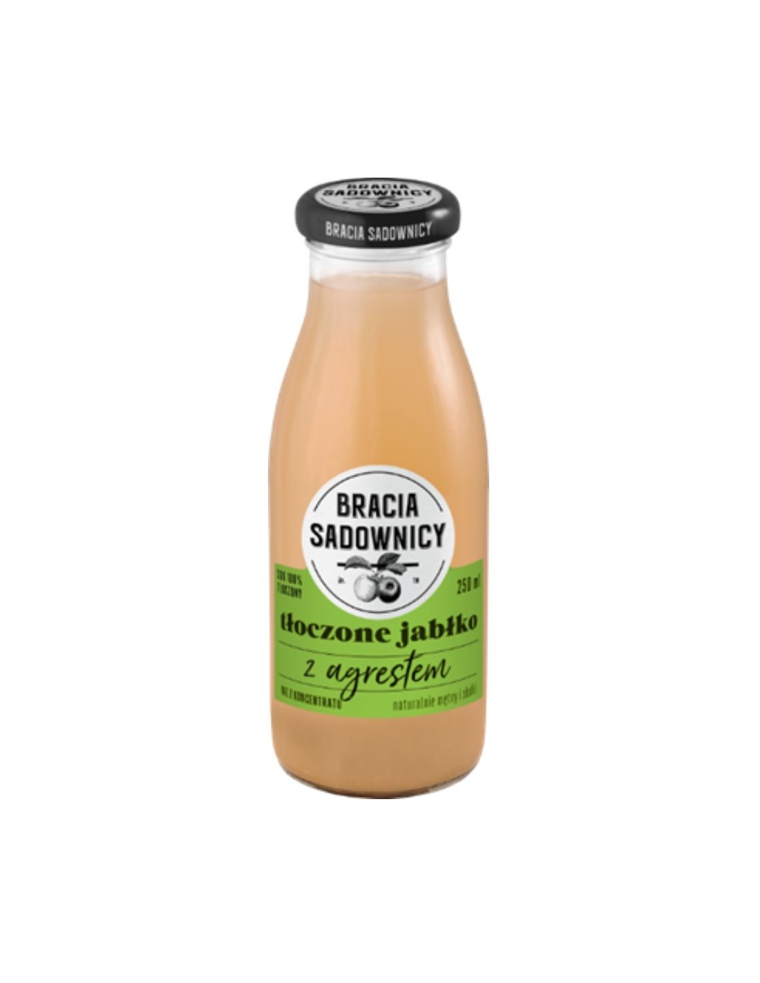 Bracia Sadownicy Pressed Apple with Gooseberries 250ml