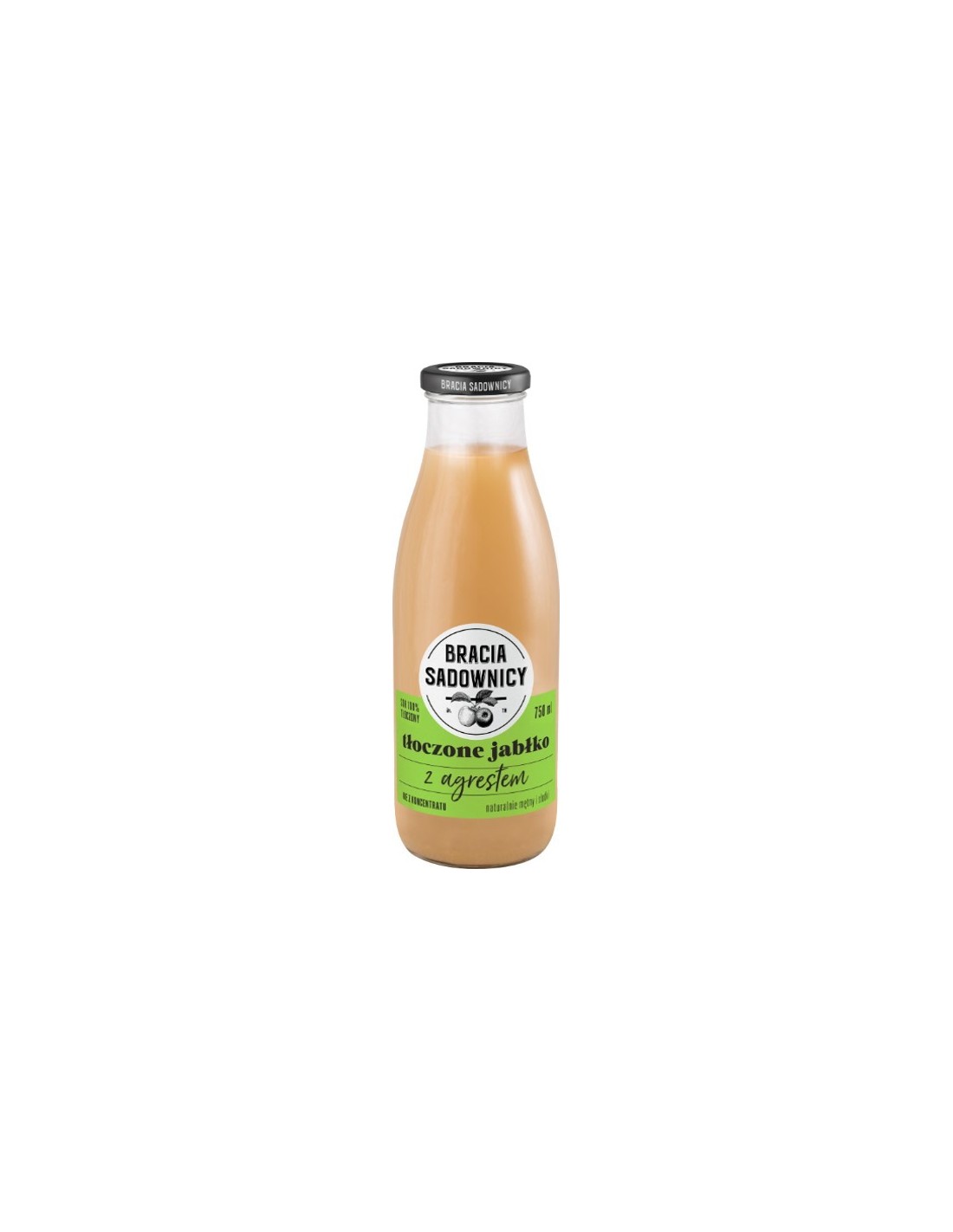 Bracia Sadownicy Pressed Apple with Gooseberries 750ml