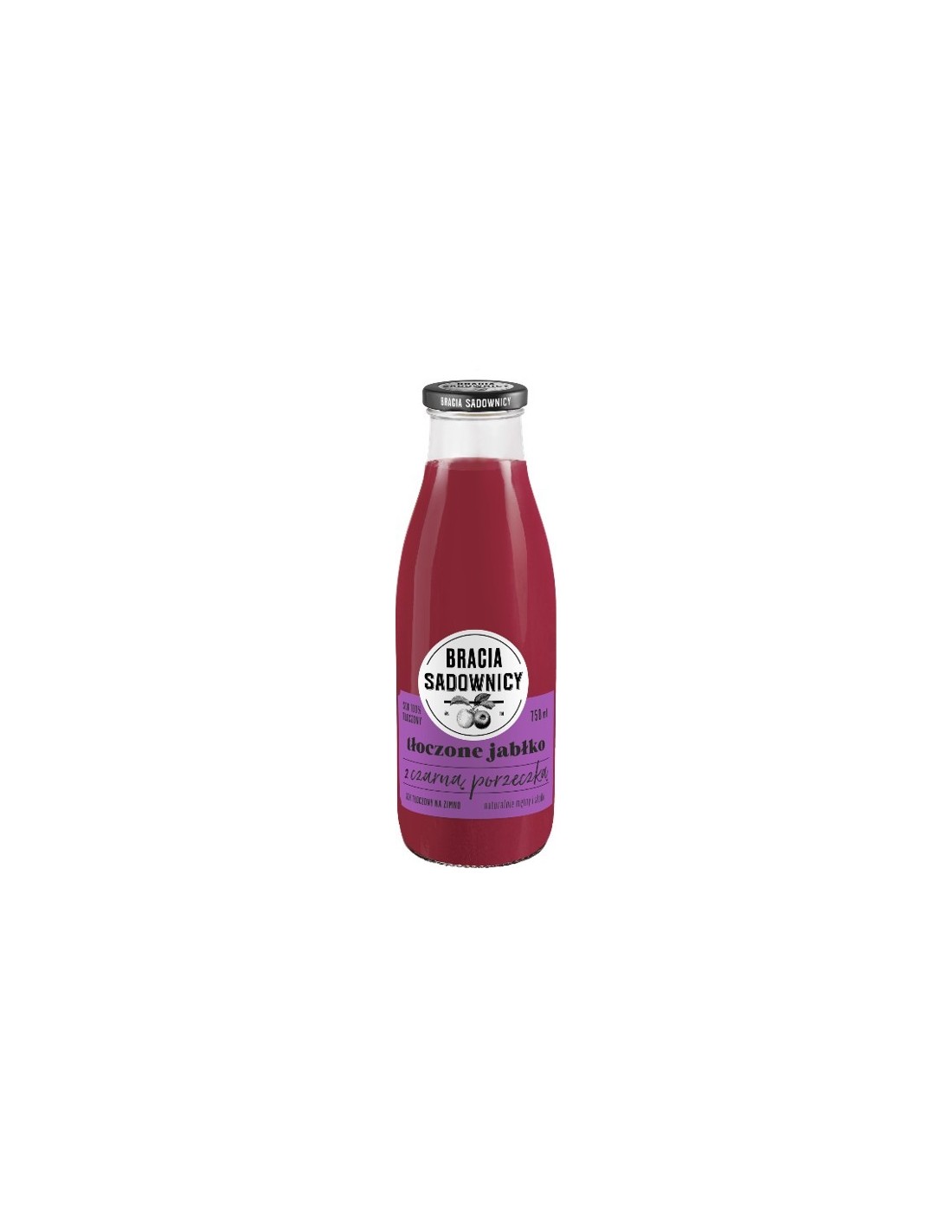 Bracia Sadownicy Pressed Apple with Blackcurrant 750ml