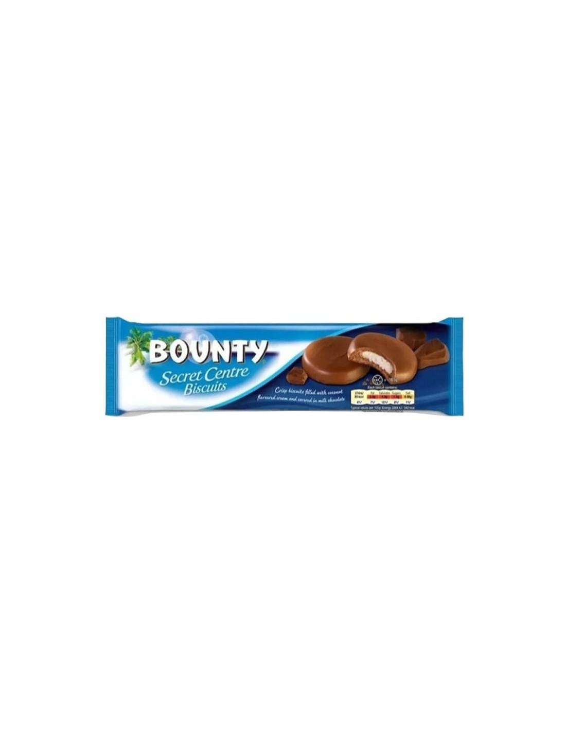 Bounty Secret Centre Biscuits 132g