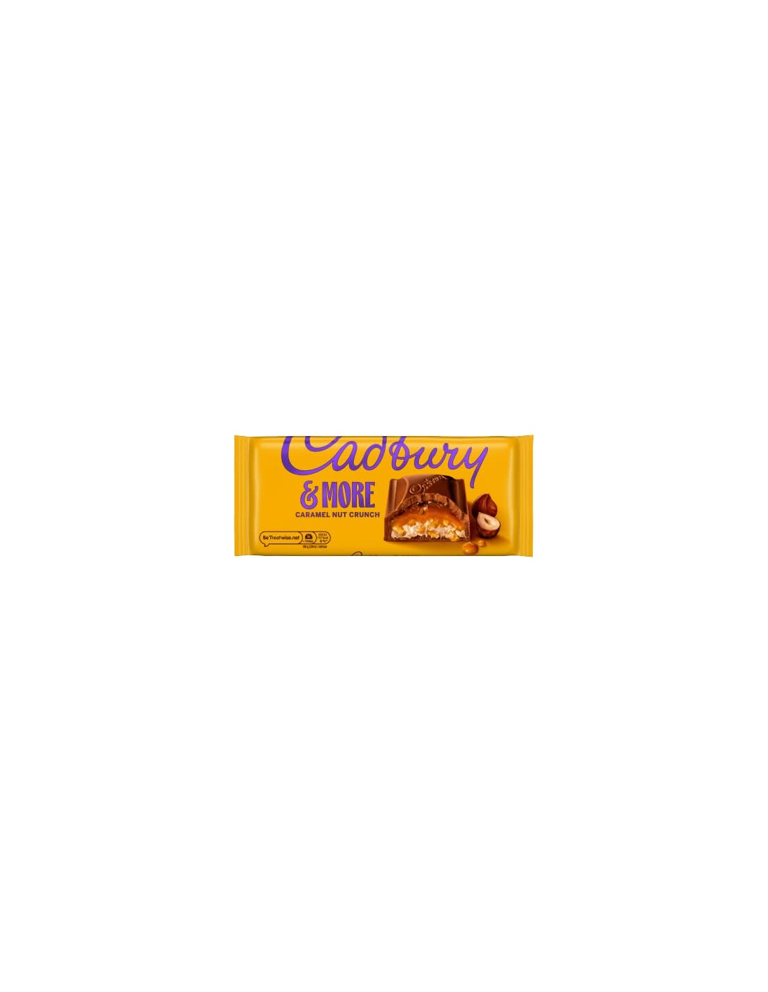 Cadbury & More Caramel Nut Crunch Chocolate Bar 200g