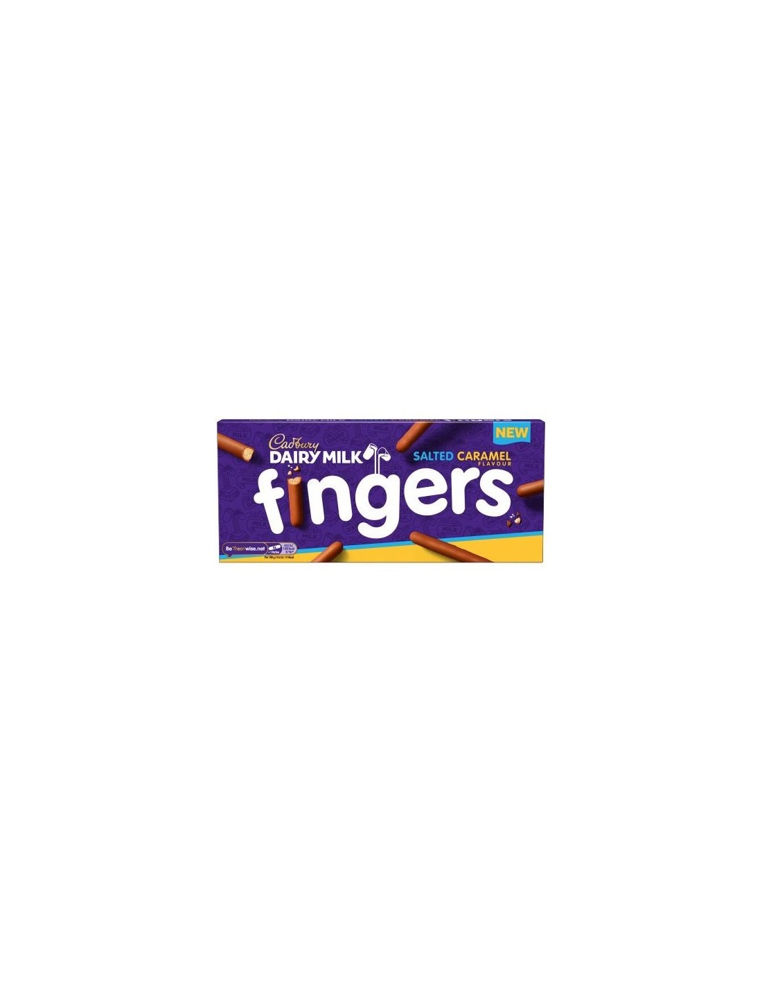 Cadbury Dairy Milk Fingers Salted Caramel 114g