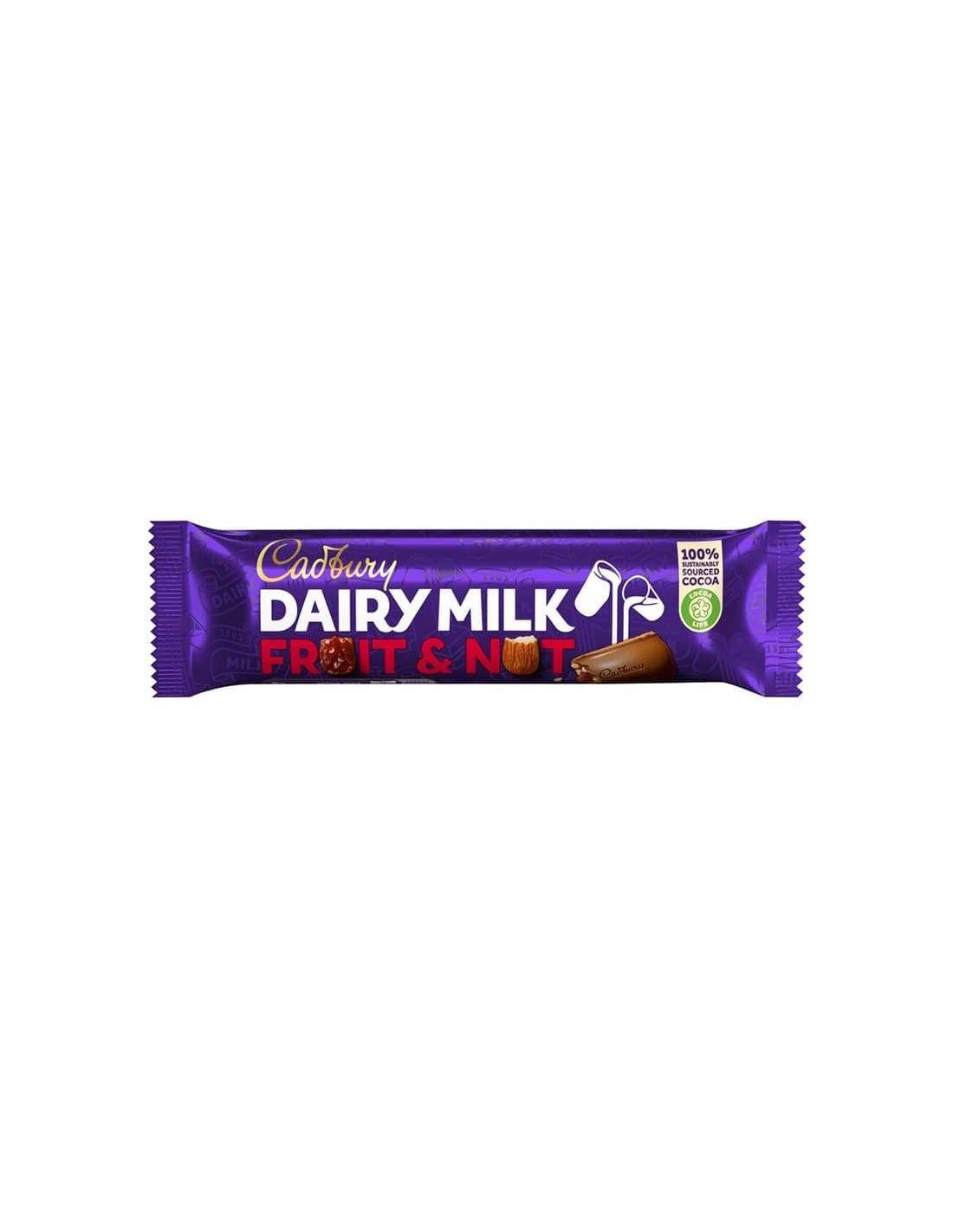 Cadbury Dairy Milk Fruit & Nut Chocolate Bar 49g