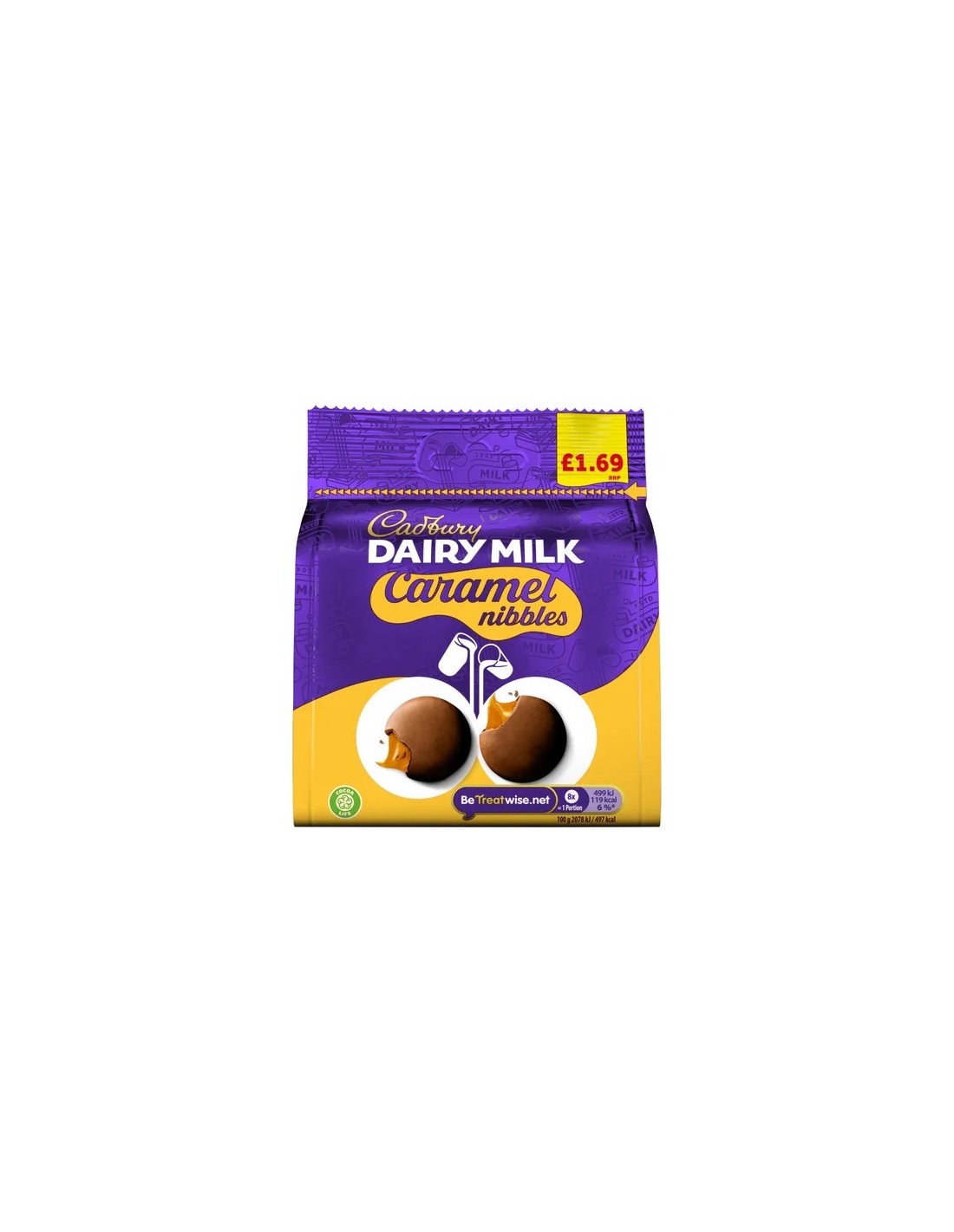 Cadbury Dairy Milk Caramel Nibbles Chocolate Pm £1.69 85g