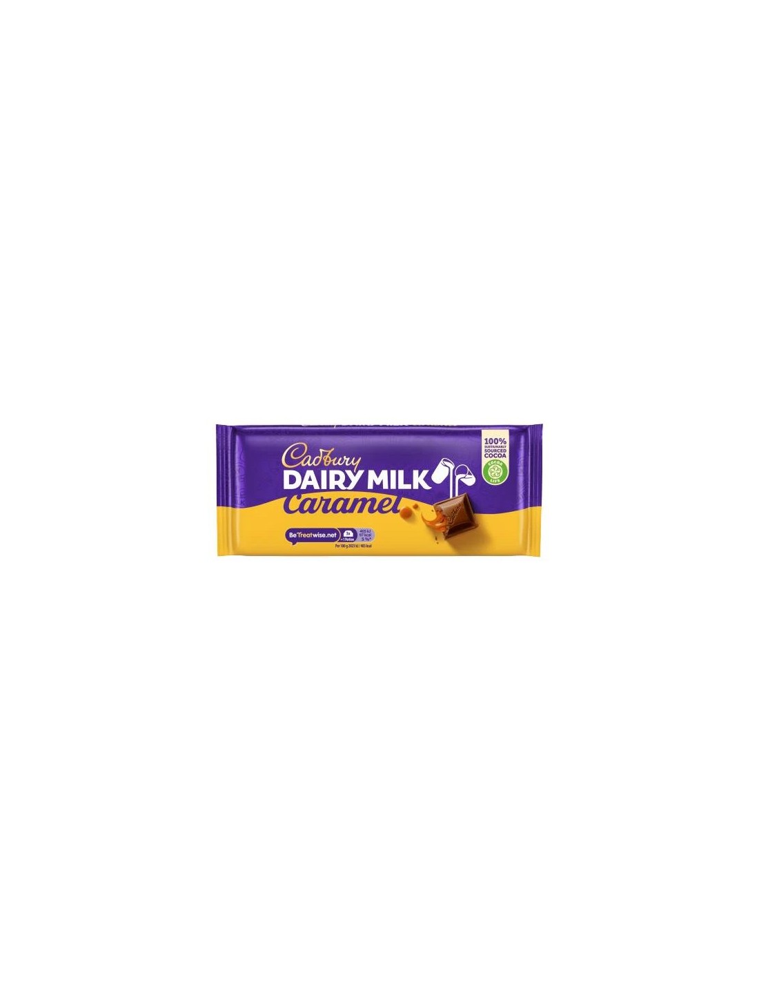 Cadbury Dairy Milk Caramel Chocolate Bar 120g