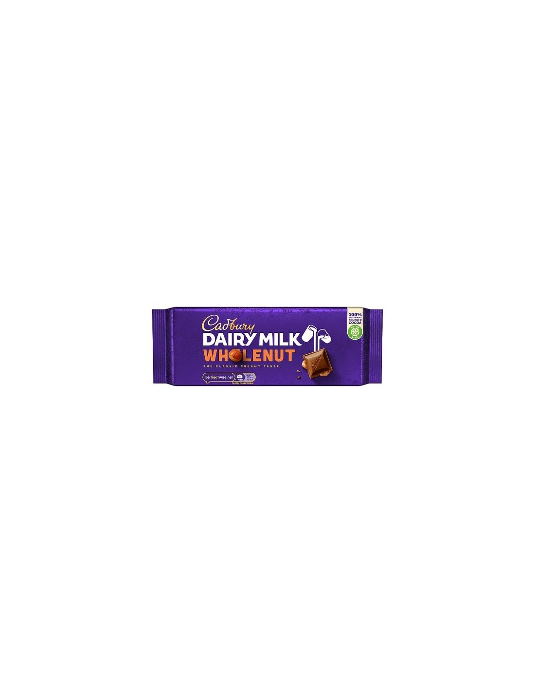 Cadbury Dairy Milk Wholenut Chocolate Bar 180g