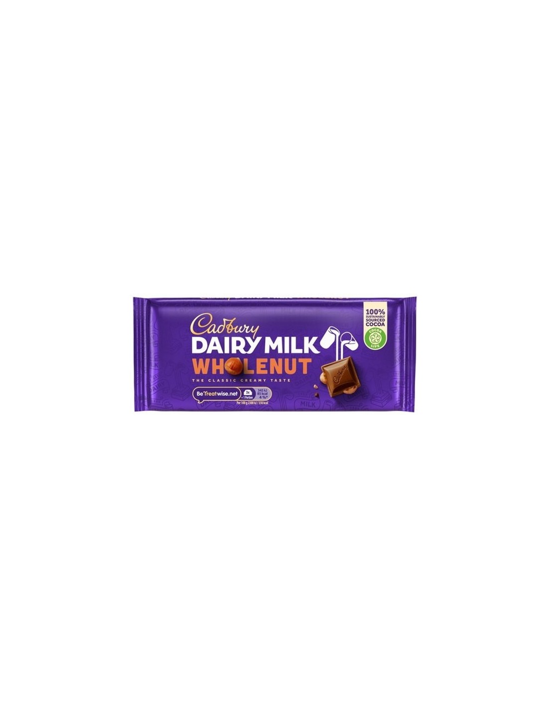Cadbury Dairy Milk Wholenut 120g