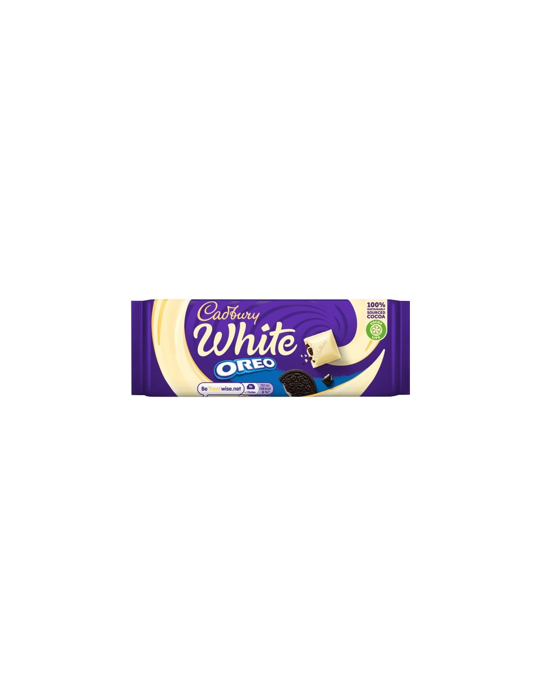 Cadbury Oreo White Chocolate Bar 120g