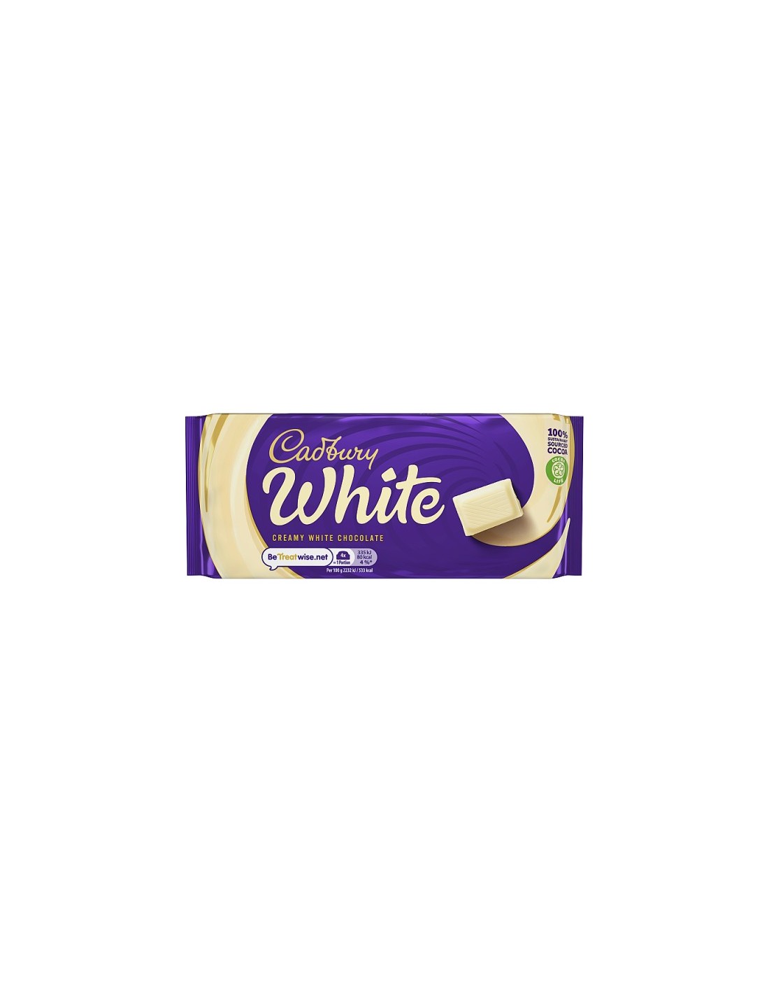 Cadbury White Chocolate Bar 90g