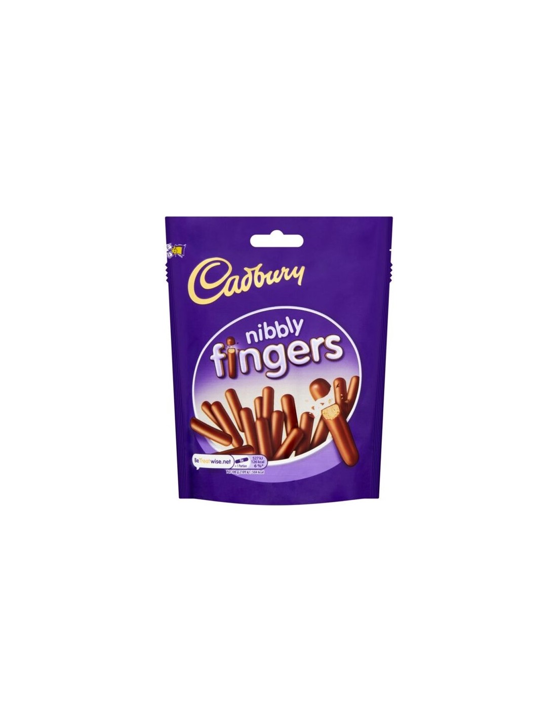 Cadbury Nibbly Chocolate Mini Fingers Biscuits 125g
