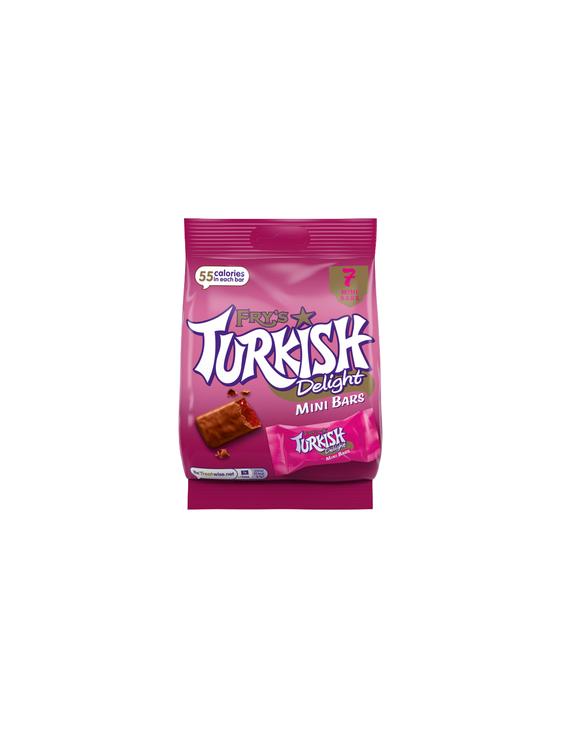 Fry's Turkish Delight Mini Bars 105g