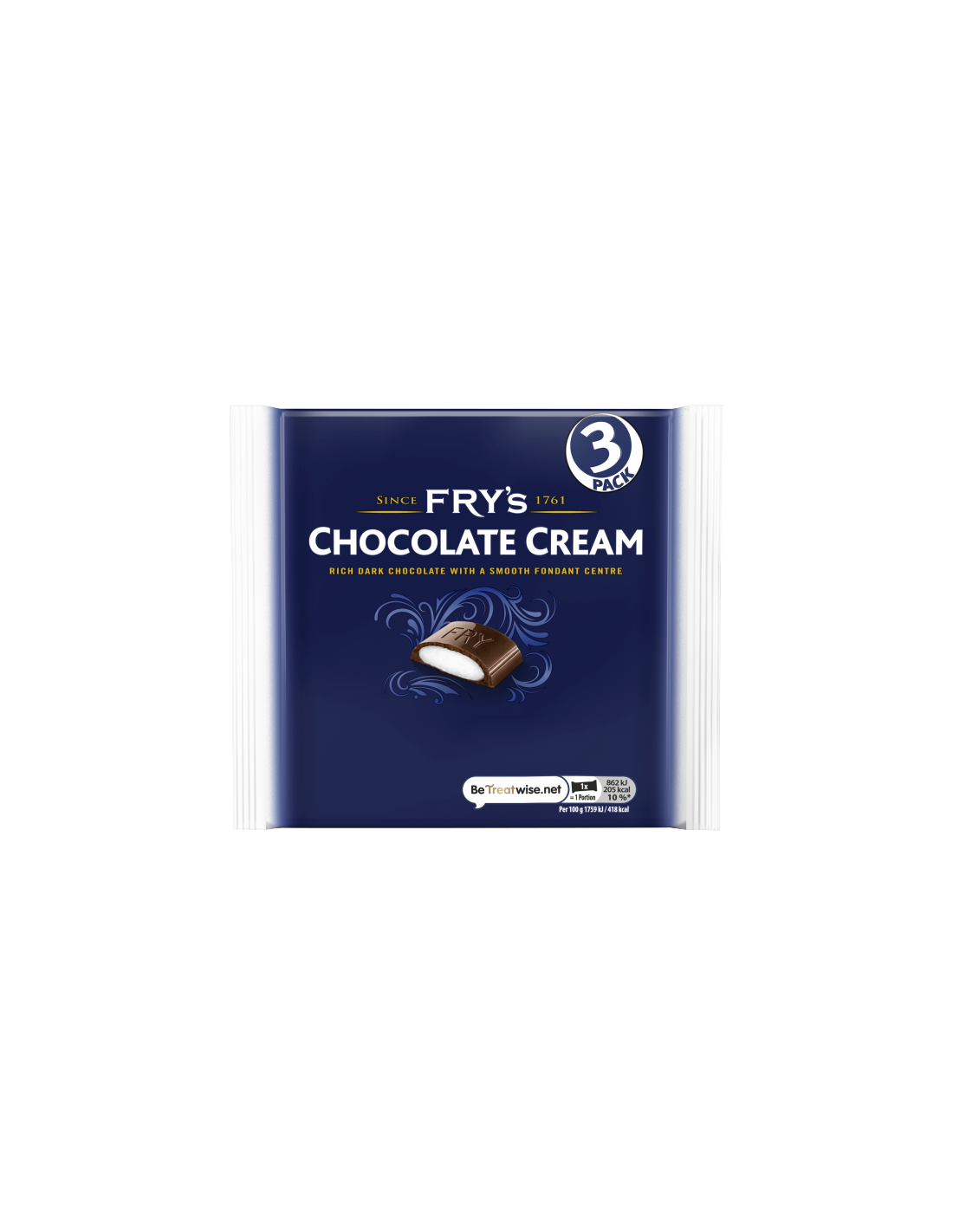 Fry's Chocolate Cream 3Pk 147g