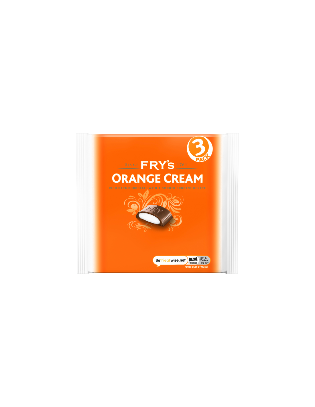 Fry's Orange Cream 3Pk 147g