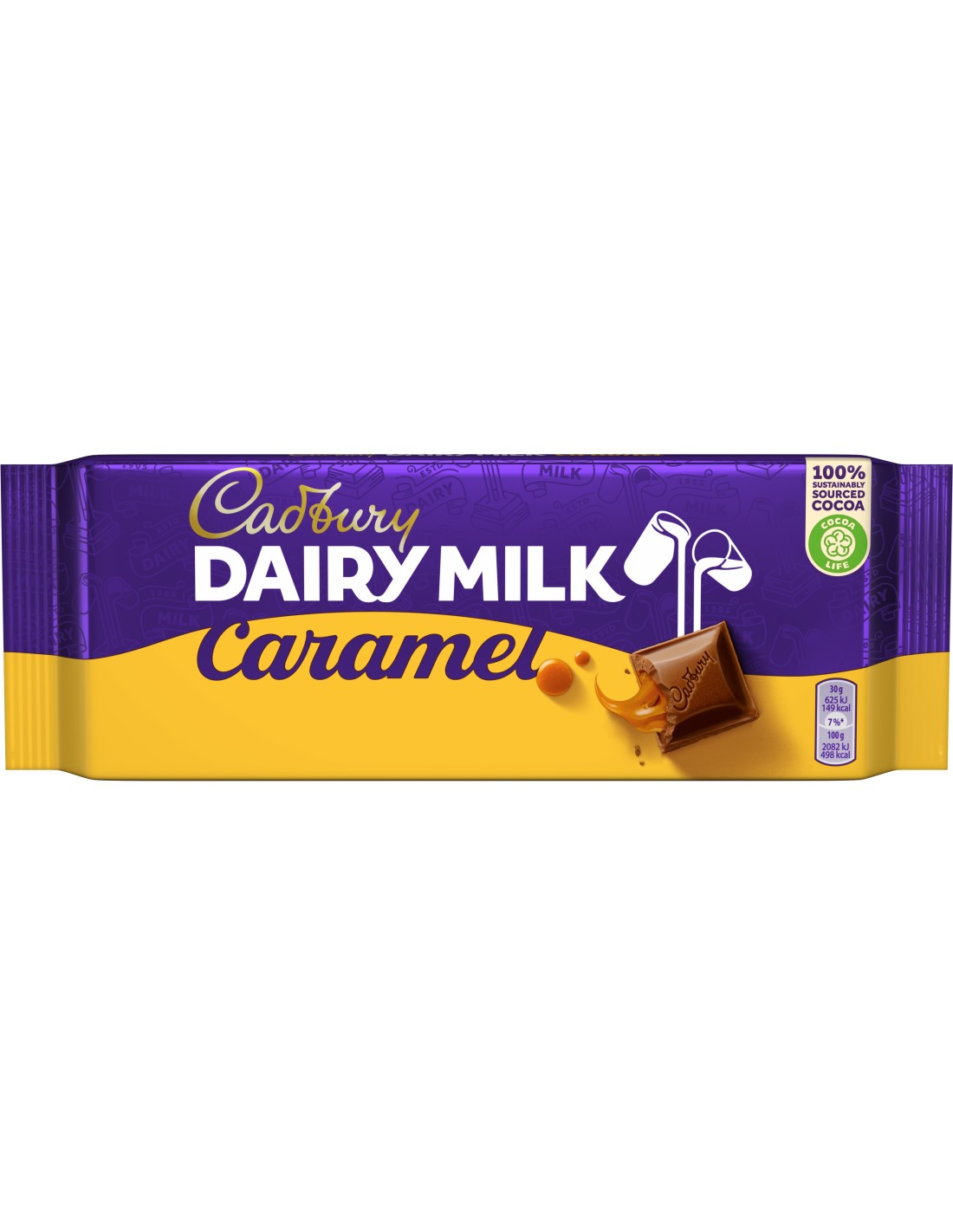 Cadbury Dairy Milk Caramel Tablet 180g