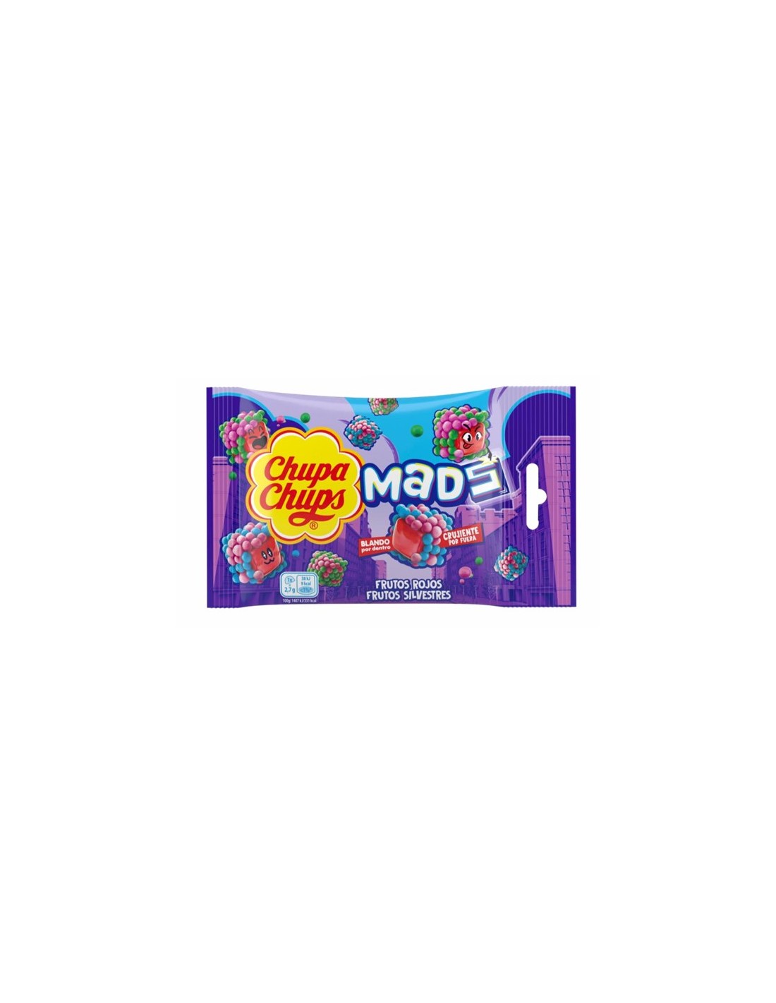 Chupa Chups Mads Berries 45g